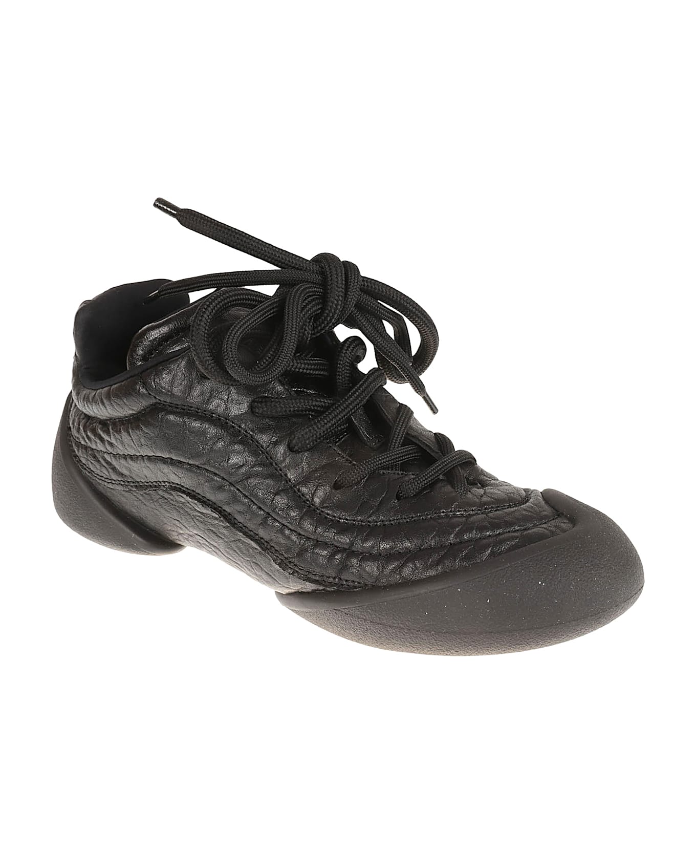 Alexander McQueen Black Flexion Sneakers - Black