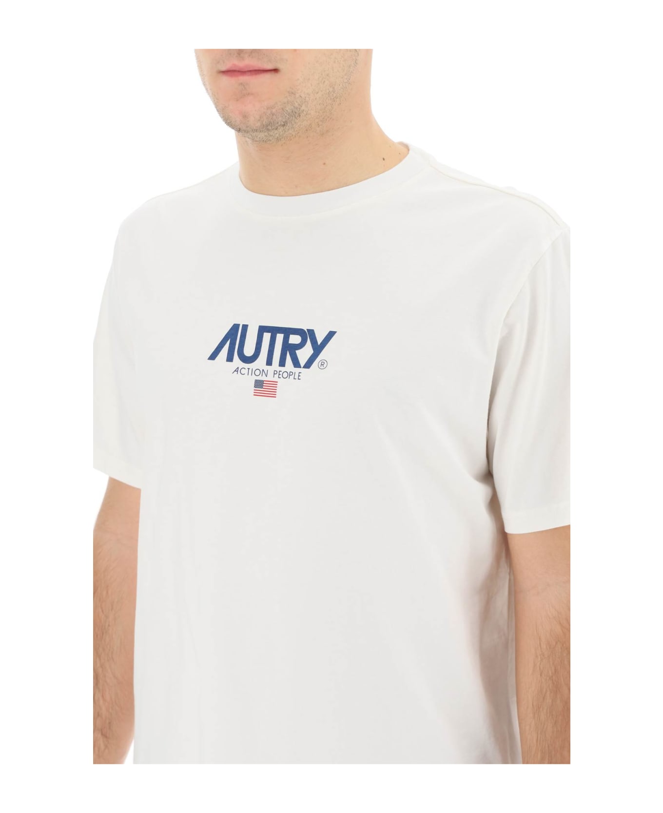 Autry Logo T-shirt - White