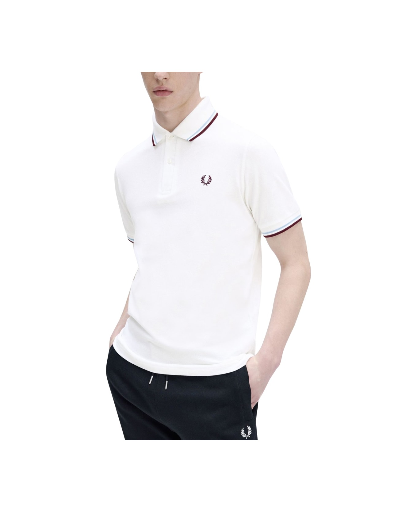 Fred Perry "fred Perry M12" Polo Shirt - WHITE