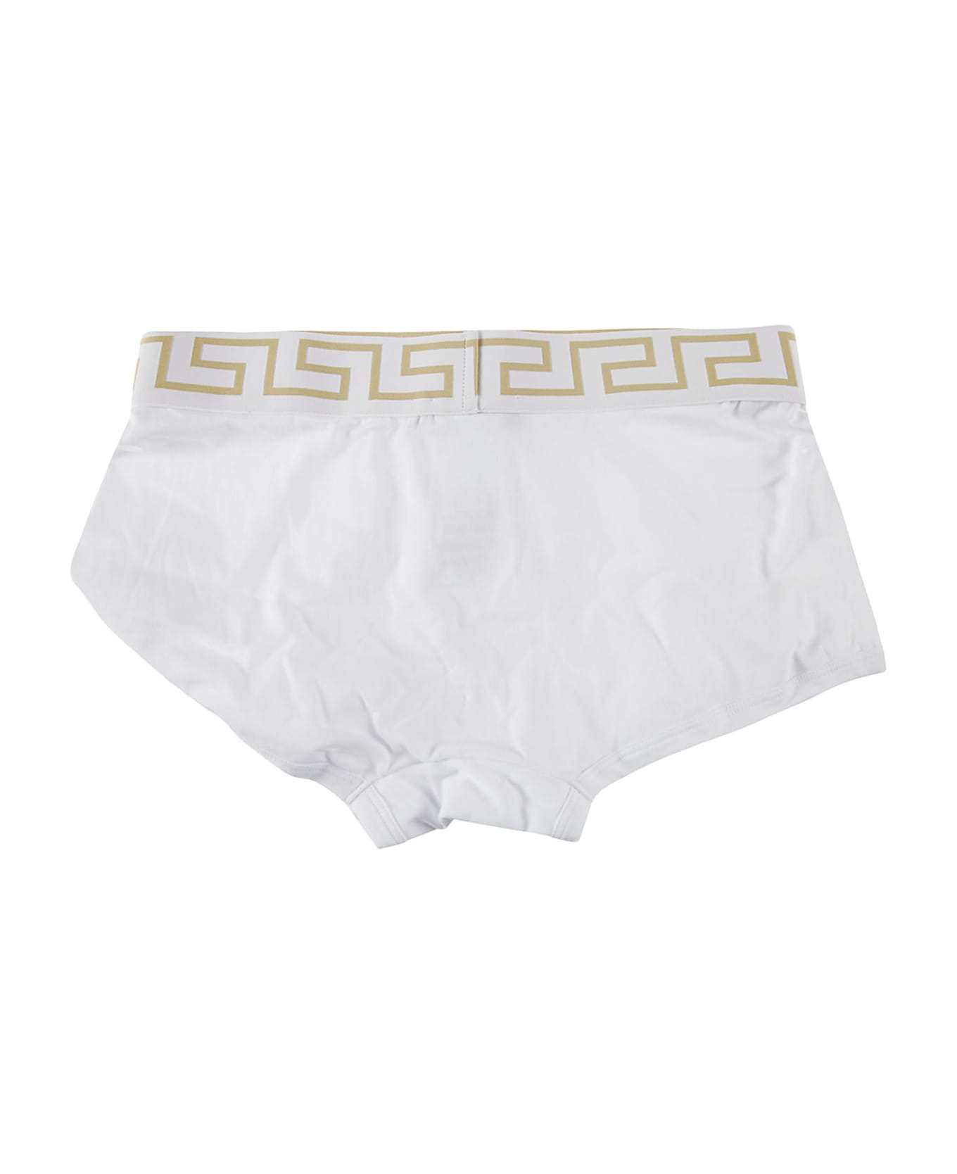 Versace Low Rise Logo Boxer Shorts - White ショーツ