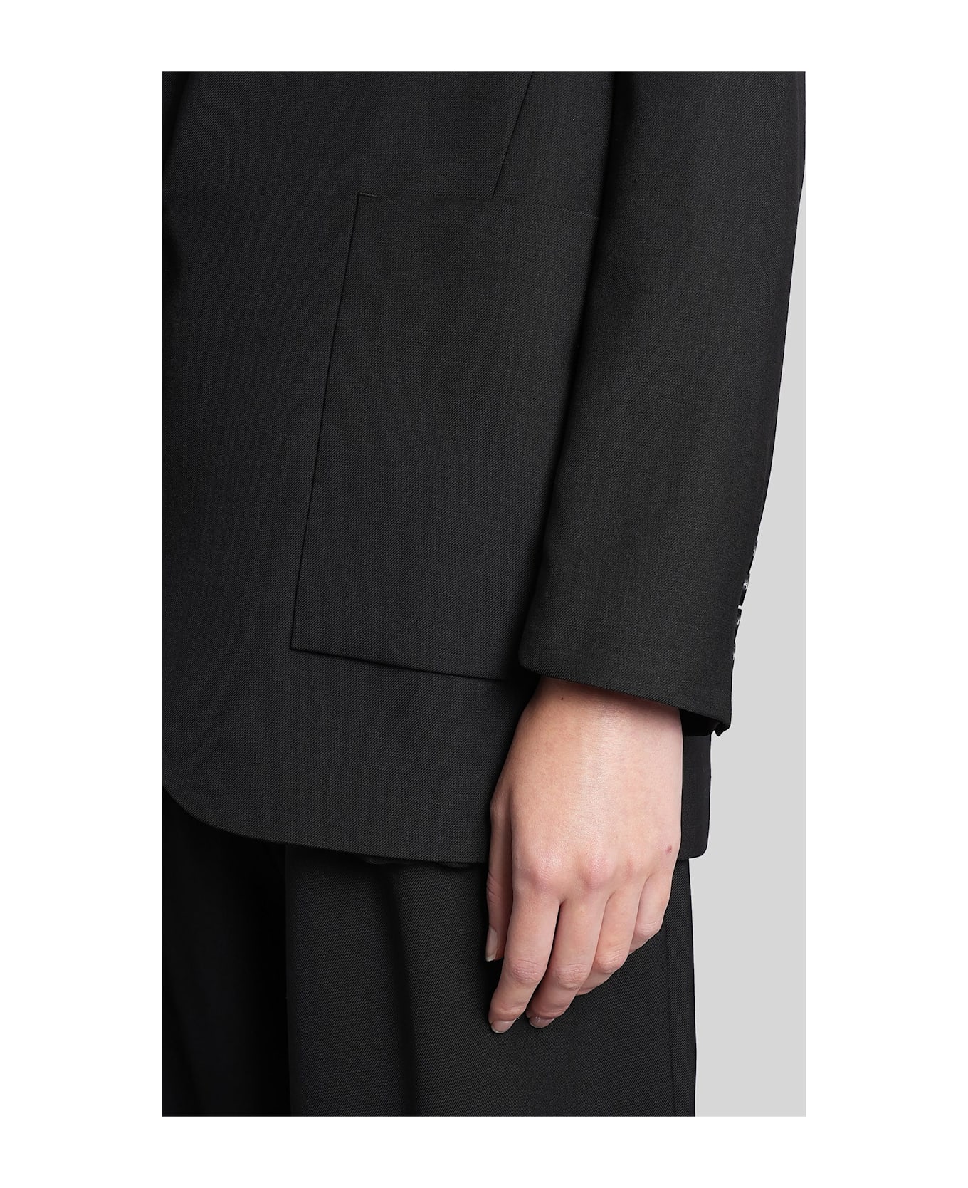 IRO Blazer In Black Wool - black