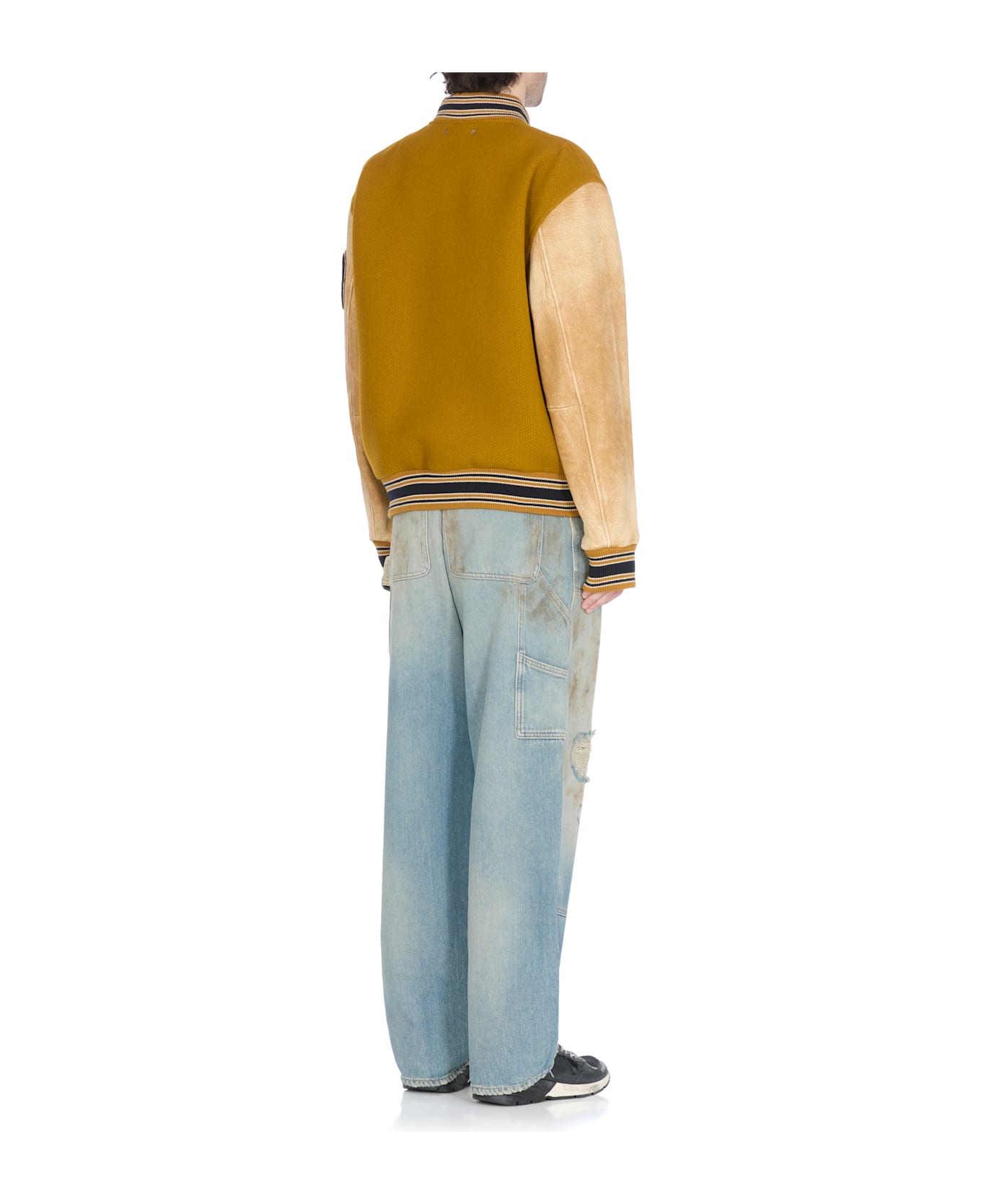 Golden Goose Wool Jacket - Brown