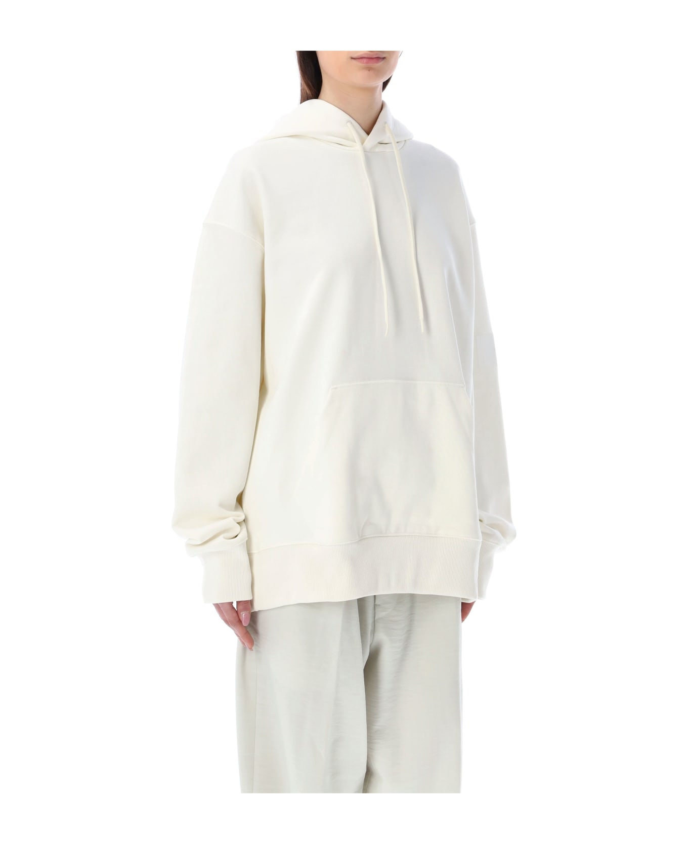 Y-3 Oversize New Logo Hoodie - OFF WHITE