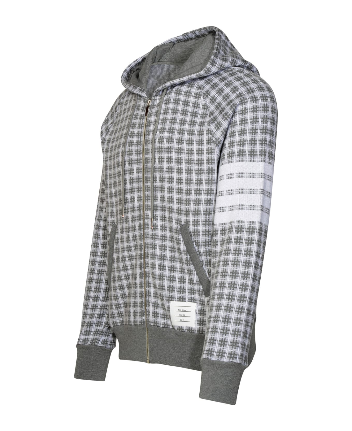 Thom Browne Gray Cotton Sweatshirt - Grey