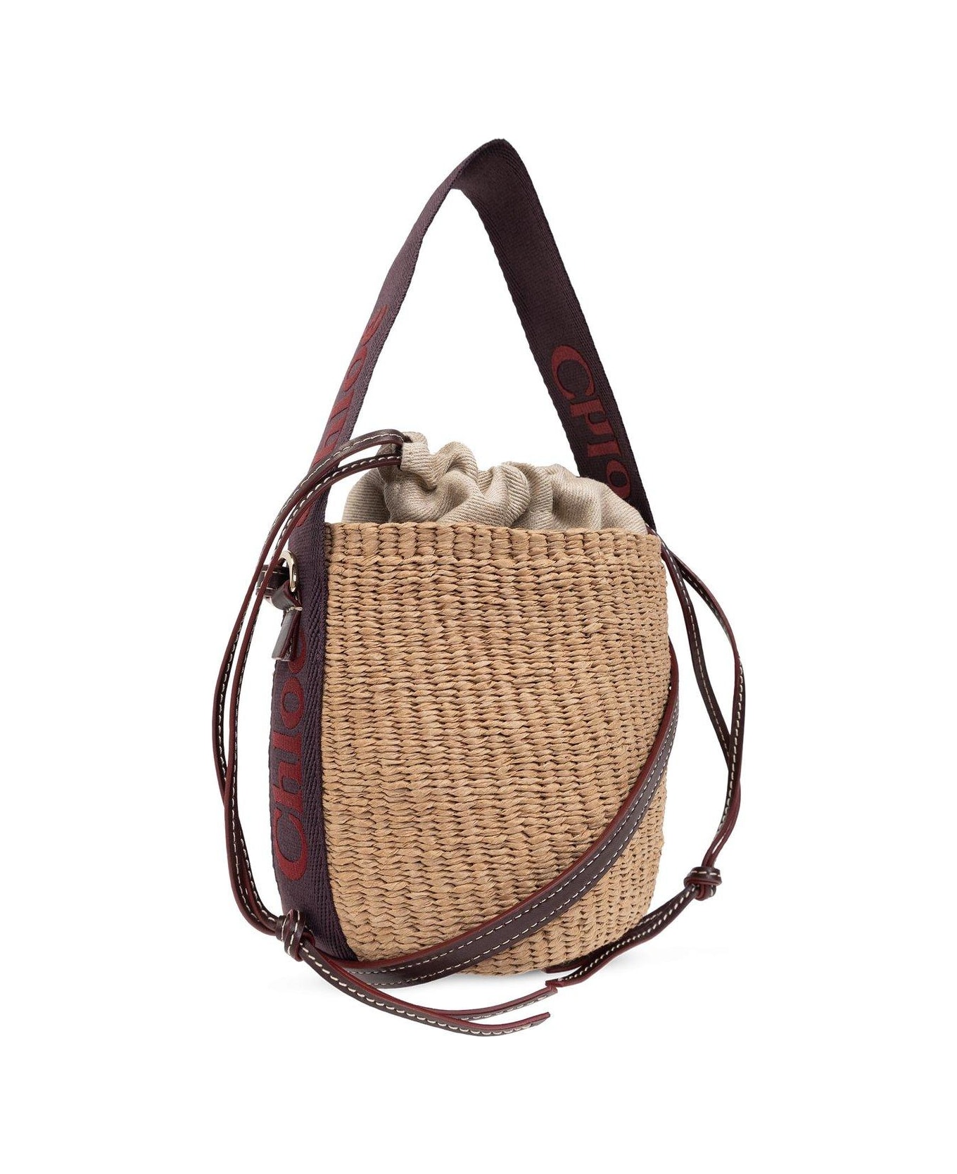 Chloé Small Woody Basket Bag - Red