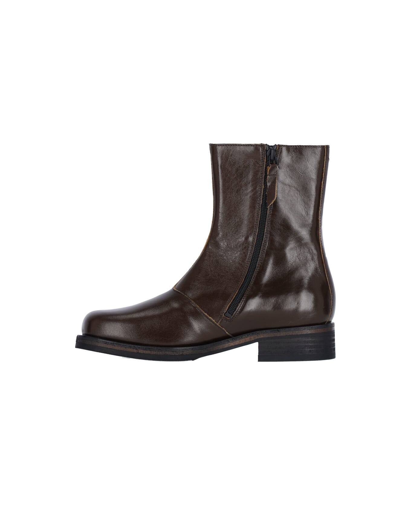 Our Legacy "camion" Ankle Boots - Green