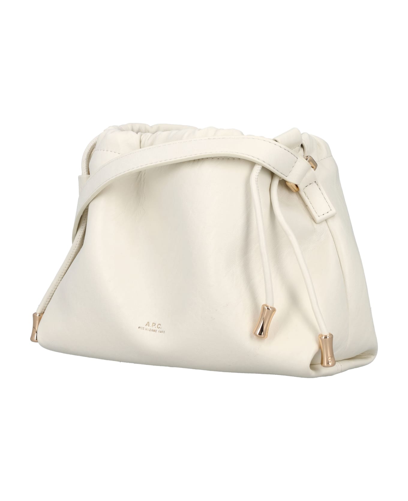 A.P.C. Ninon Mini Bag - WHITE ショルダーバッグ