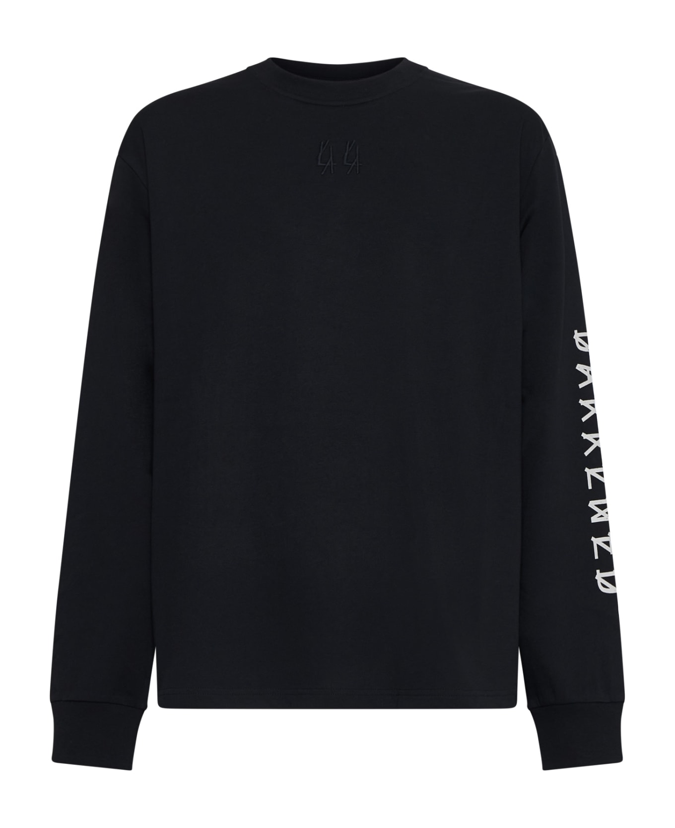 44 Label Group Sweater - Black+44 darkened dirty white