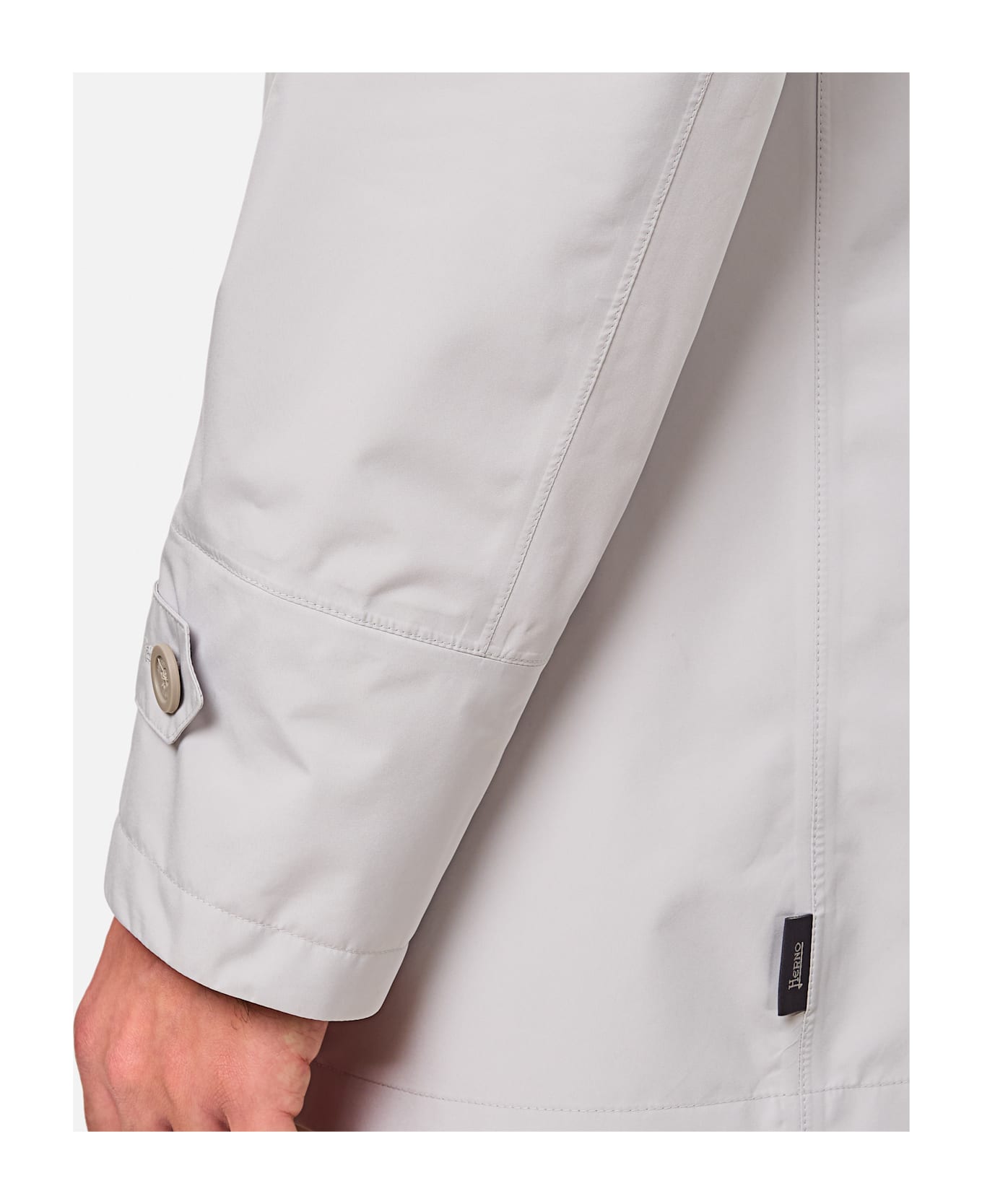 Herno Laminar Waterproof Coat - Grey