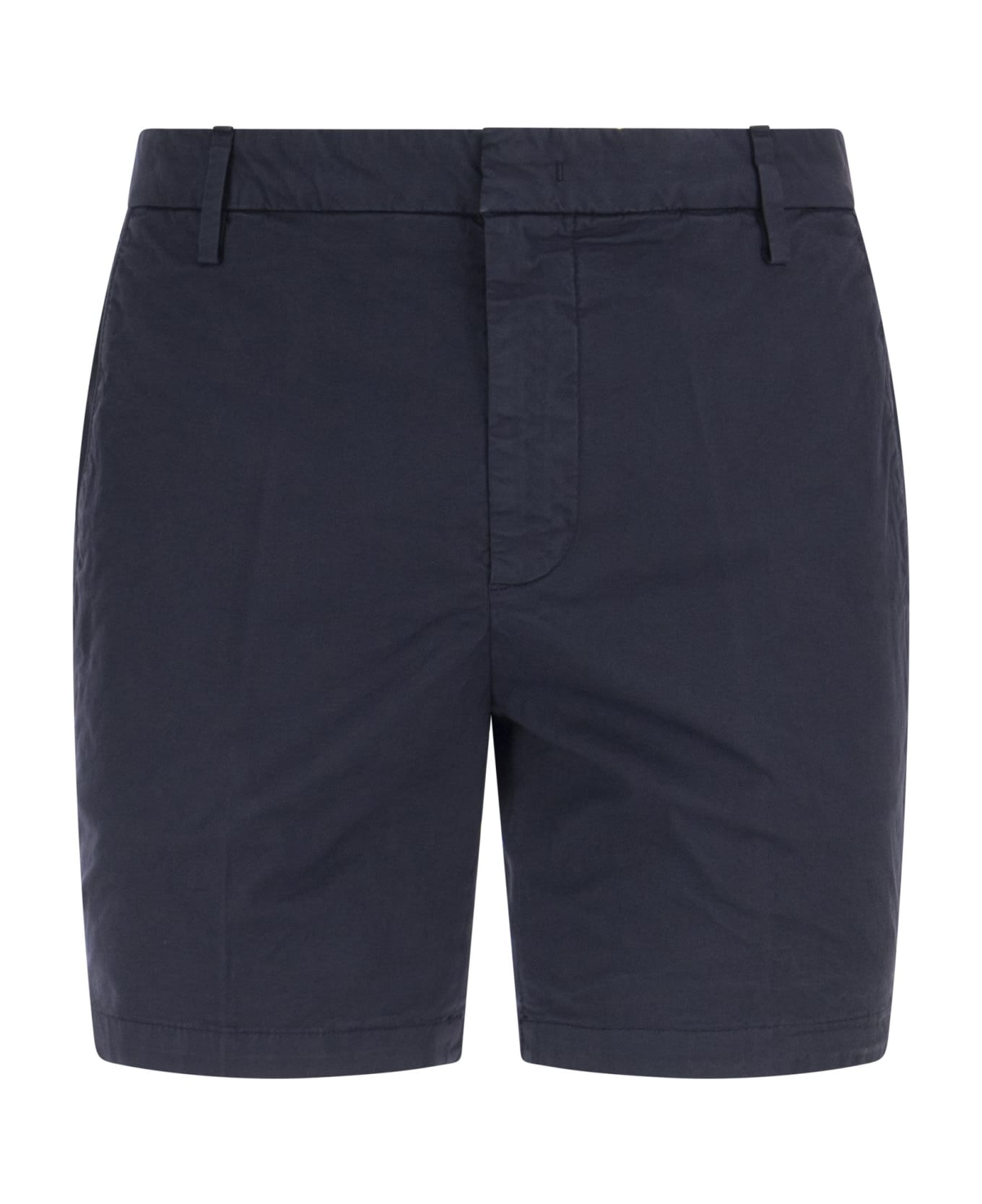 Dondup Manheim - Cotton Shorts - Blue ショートパンツ