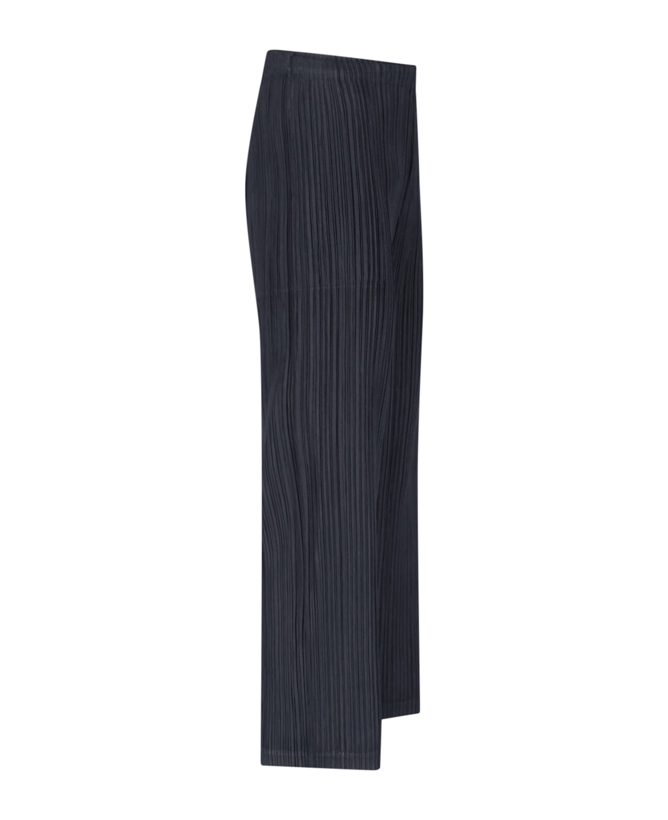 Pleats Please Issey Miyake 'thicker Bottoms 2' Pleated Pants - Black  