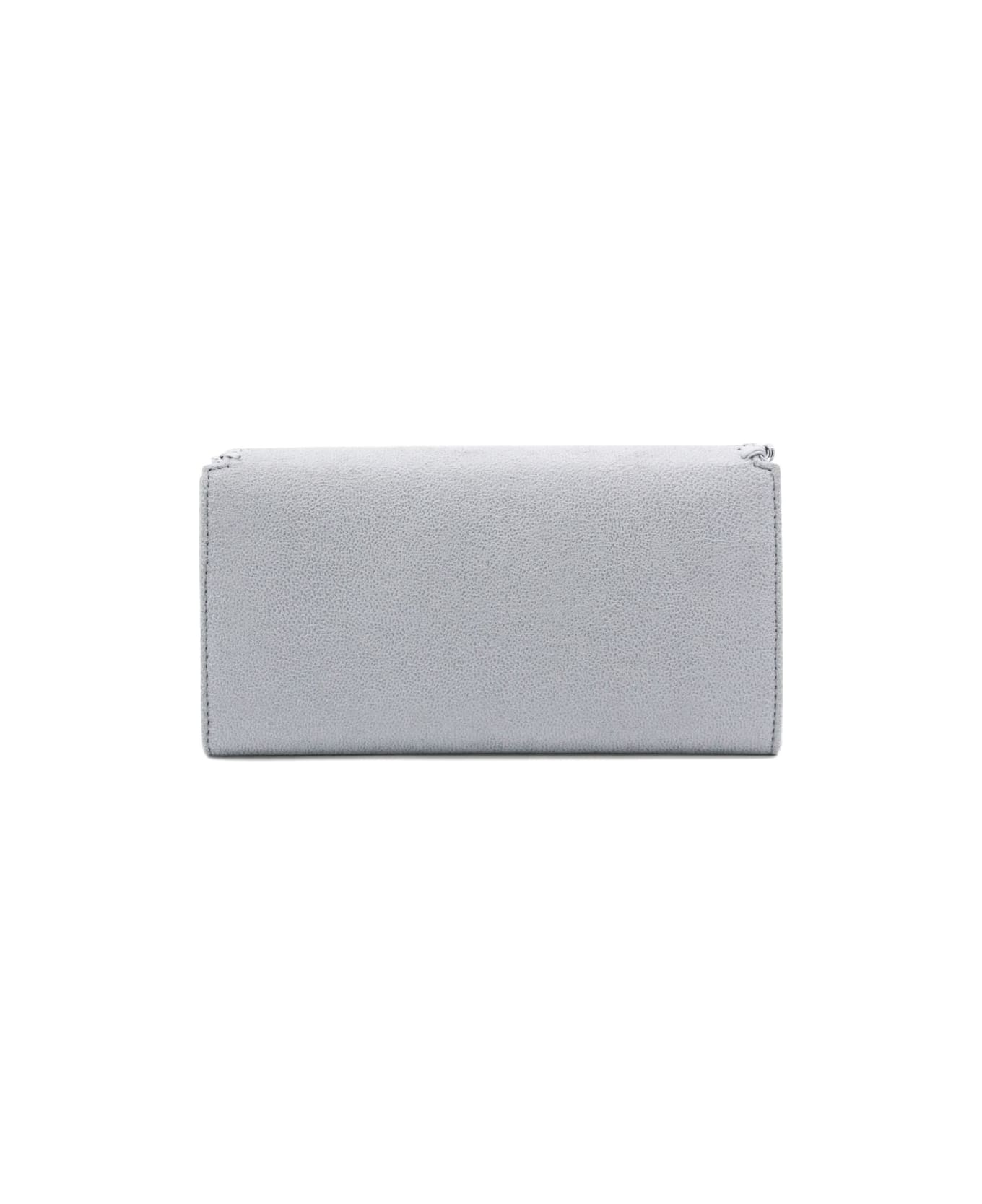 Stella McCartney Falabella Continental Wallet - Light Grey