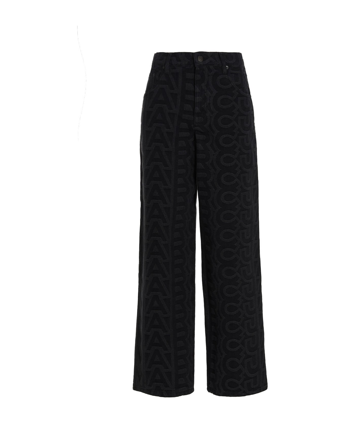 Marc Jacobs 'monogram' Jeans - Black