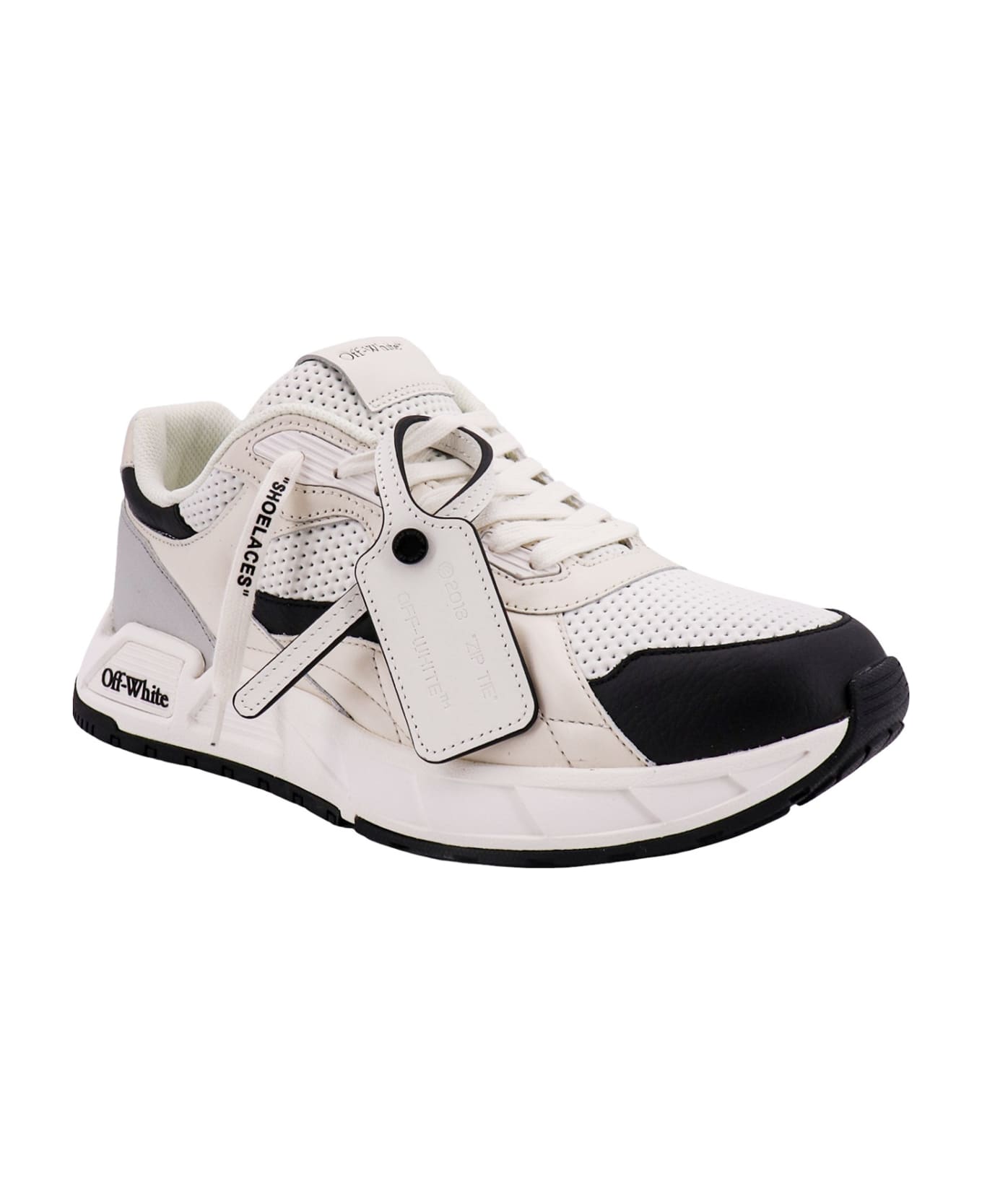 Off-White Kick Off Sneakers - White
