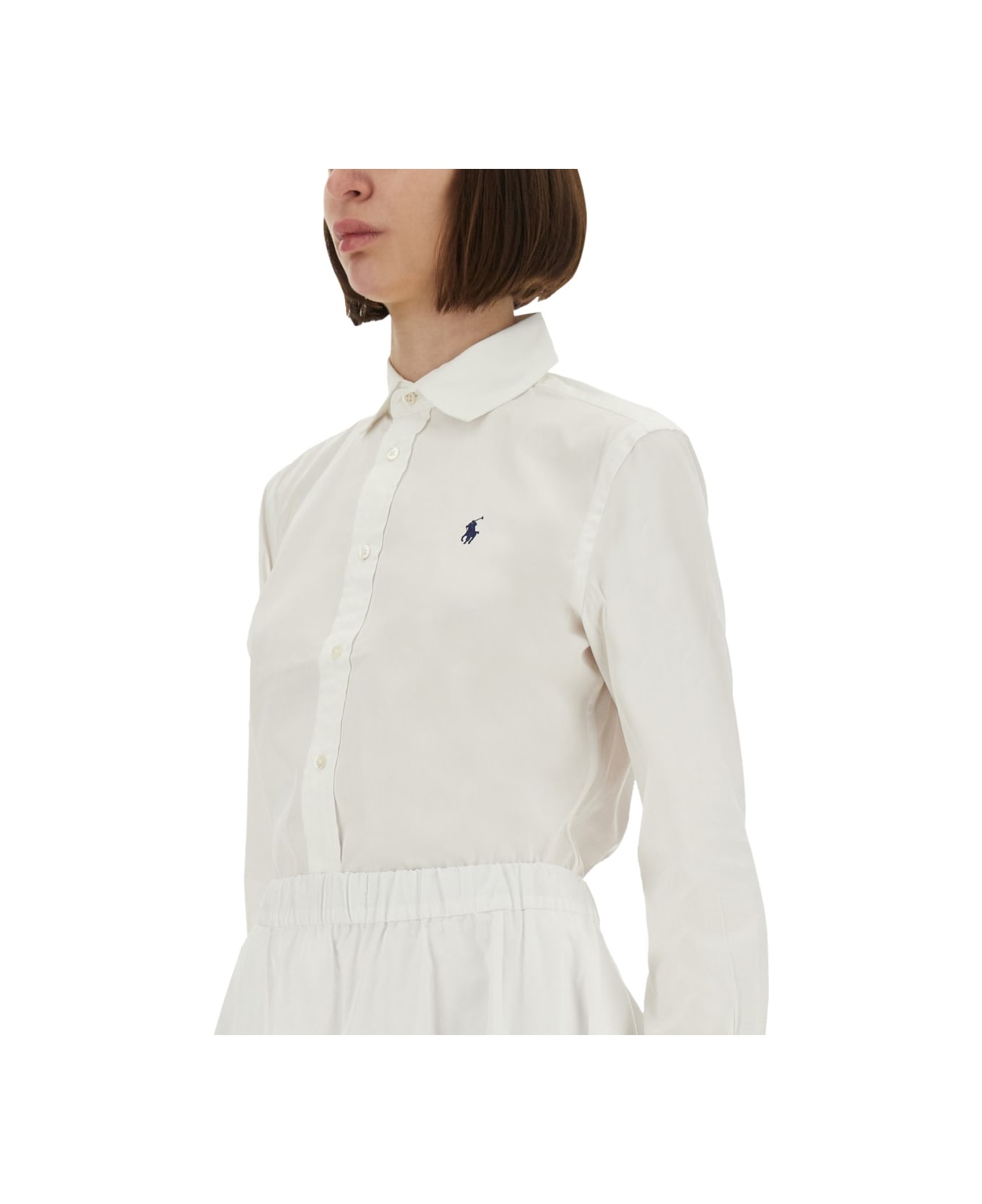 Polo Ralph Lauren Classic Logo Shirt - WHITE
