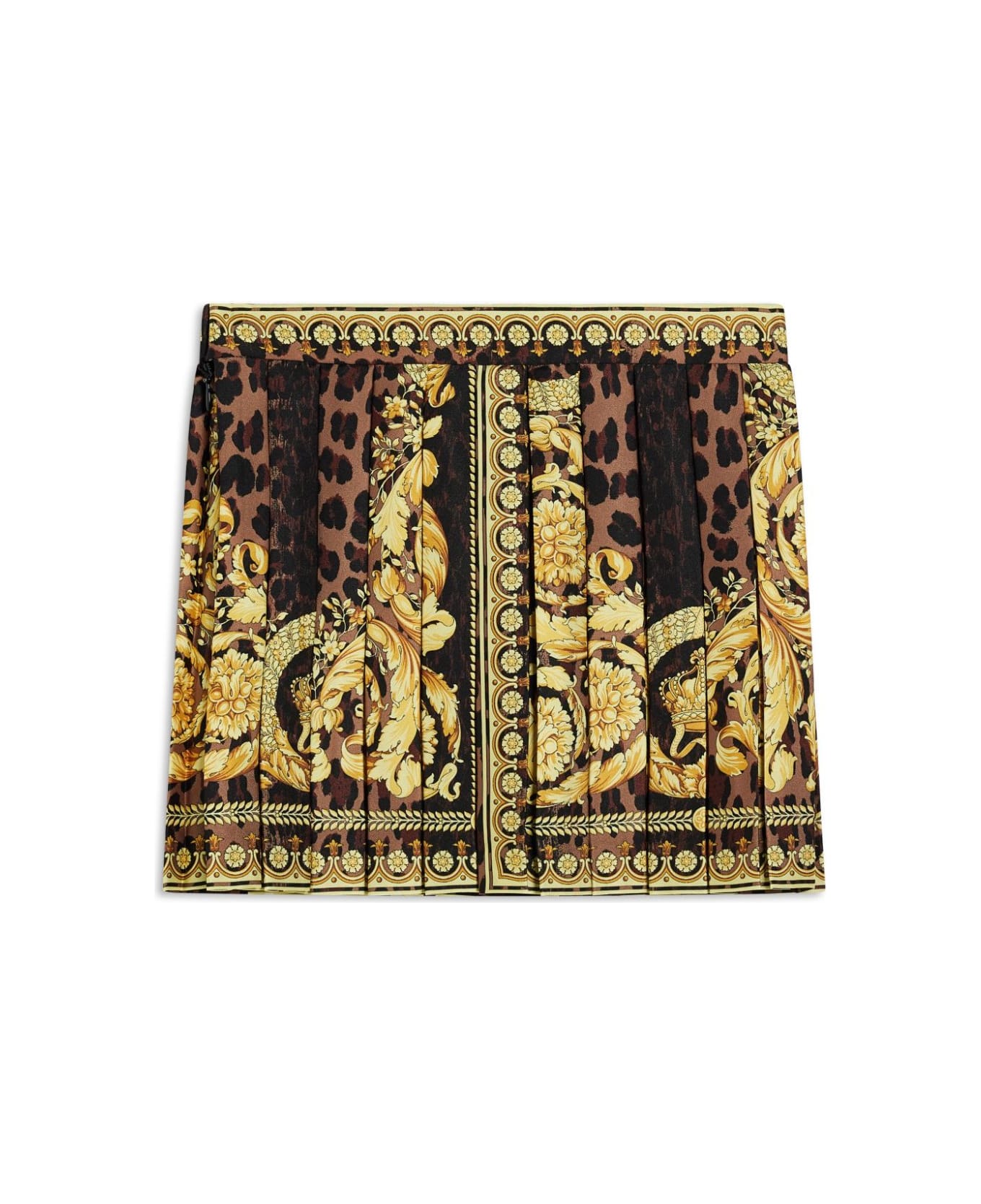 Versace Gold Skirt Girl - marrone/oro