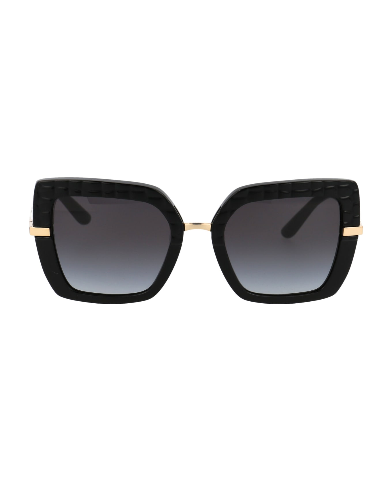 Dolce & Gabbana Eyewear 0dg4373 Sunglasses - 32888G Black Cocco