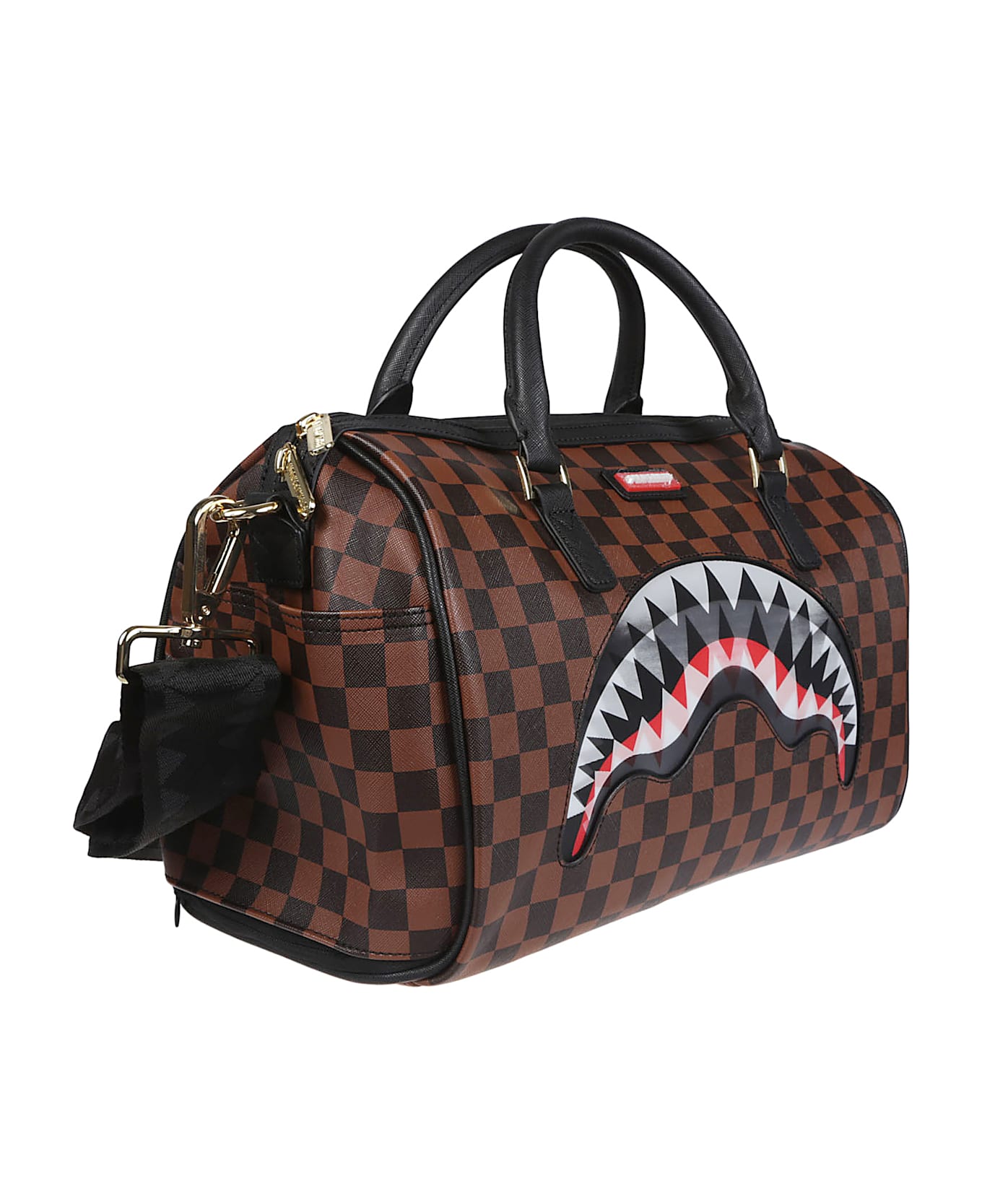 Sprayground Sip Lenticular Chomp Mini Duffle - Marrone