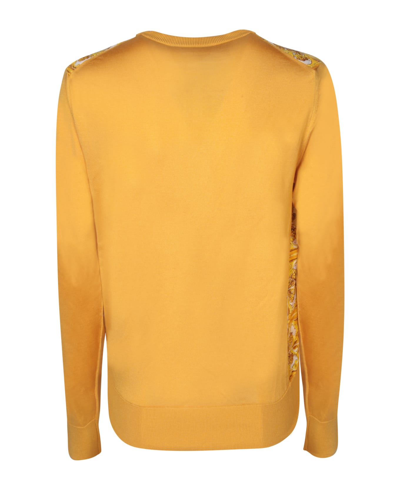 Dolce & Gabbana Maiolica Yellow Sweater - Yellow