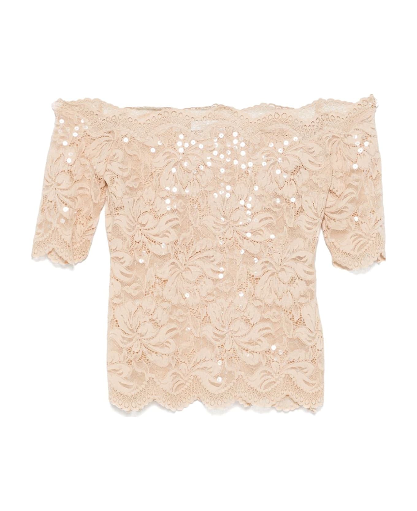 Paco Rabanne Top - Beige