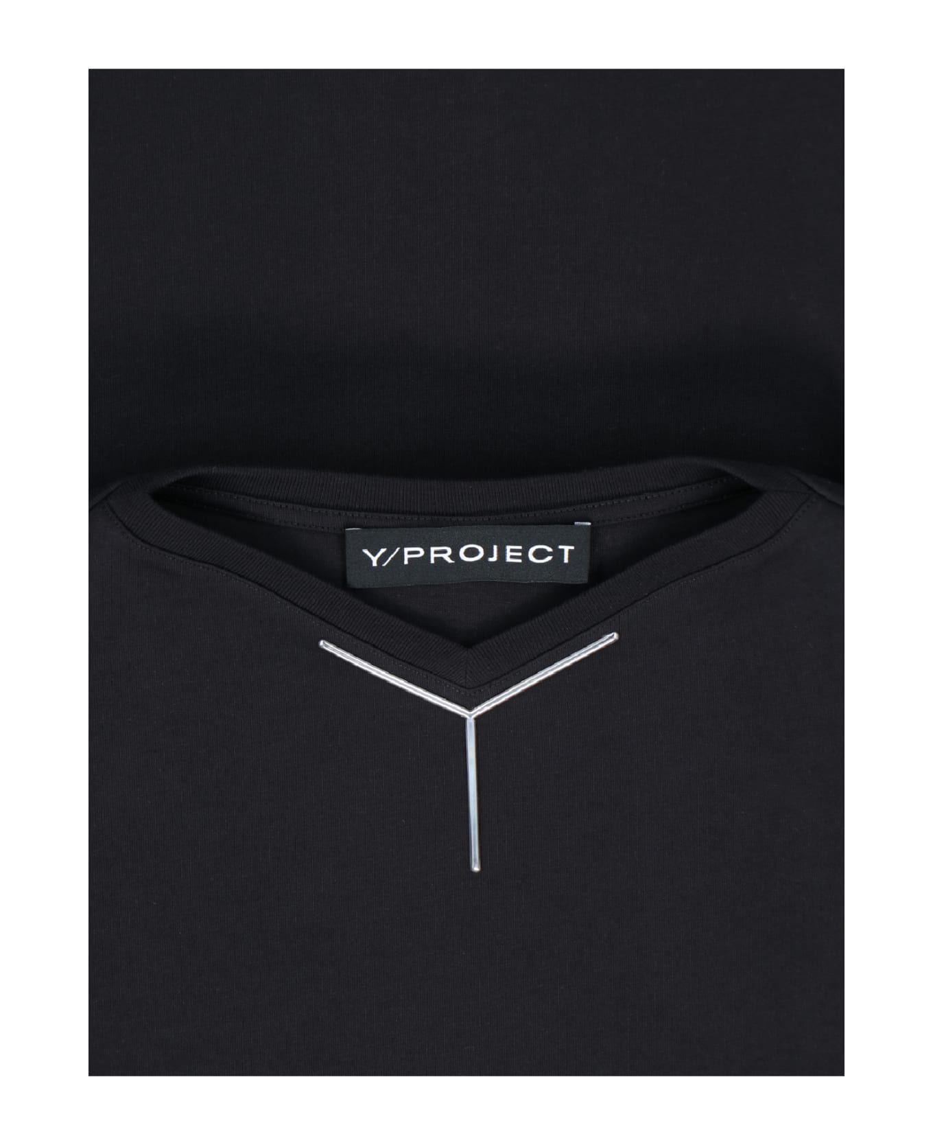 Y/Project Basic T-shirt - Black  