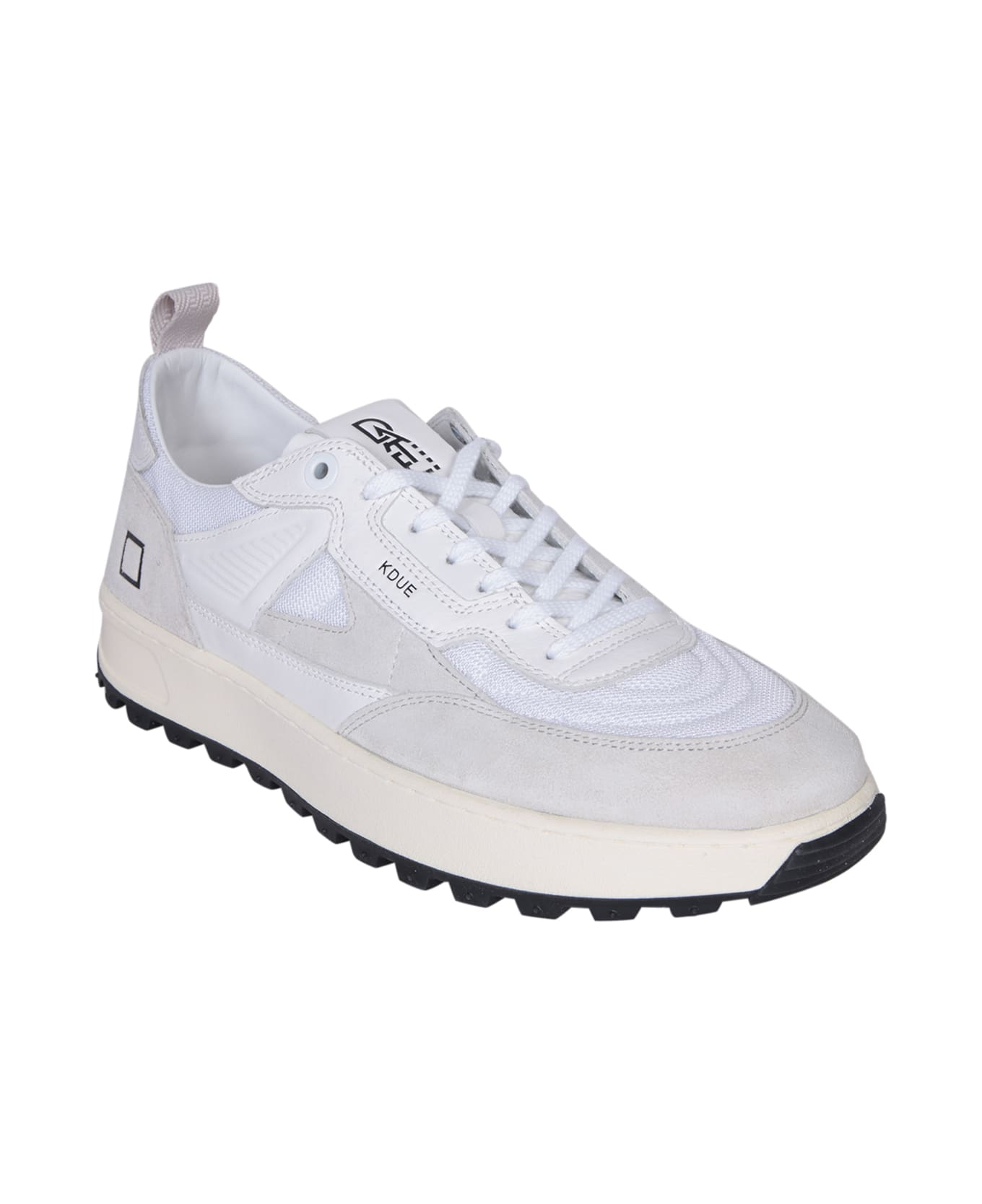 D.A.T.E. K2 White Sneakers - White