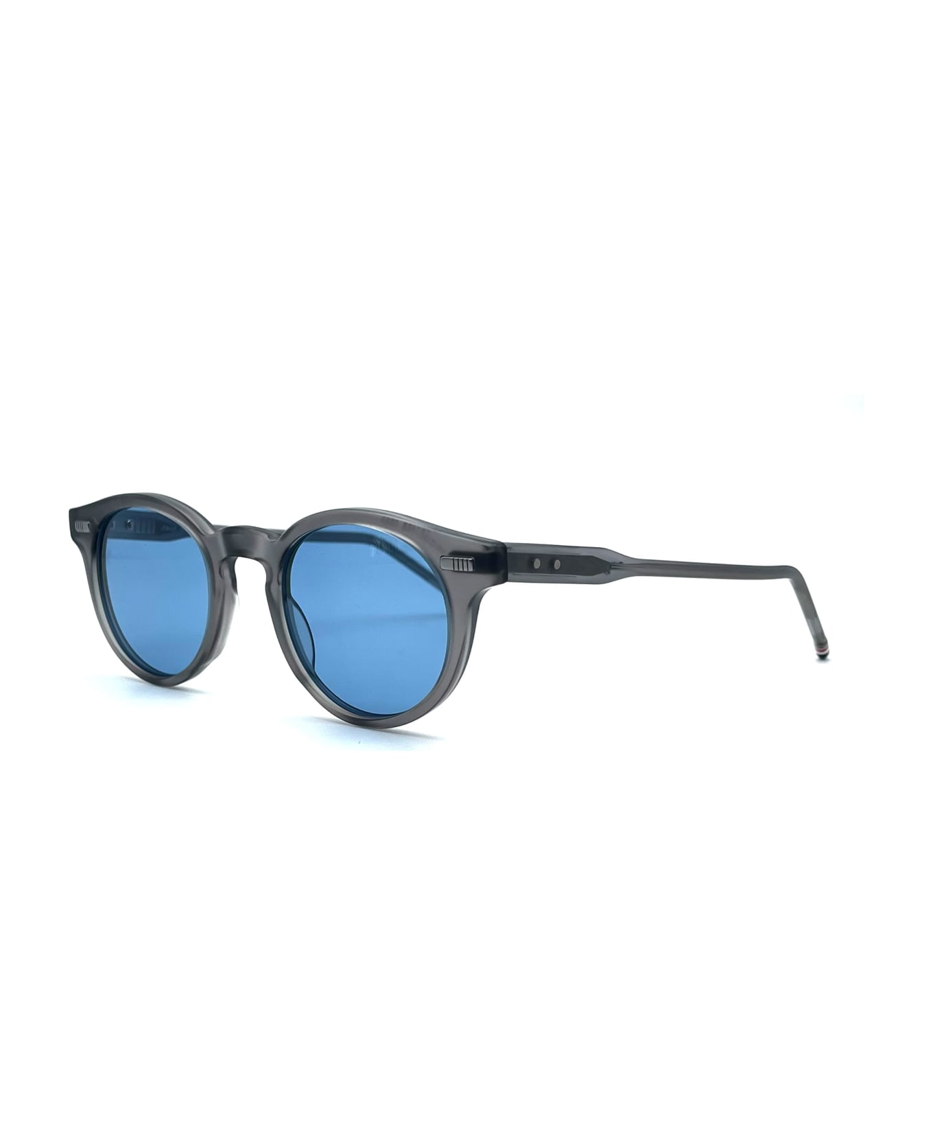 Thom Browne Round - Light Grey Sunglasses - light grey