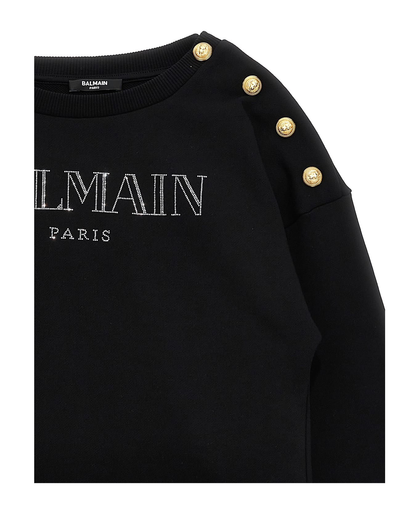 Balmain 'balmain Vintage' Sweatshirt - Black  