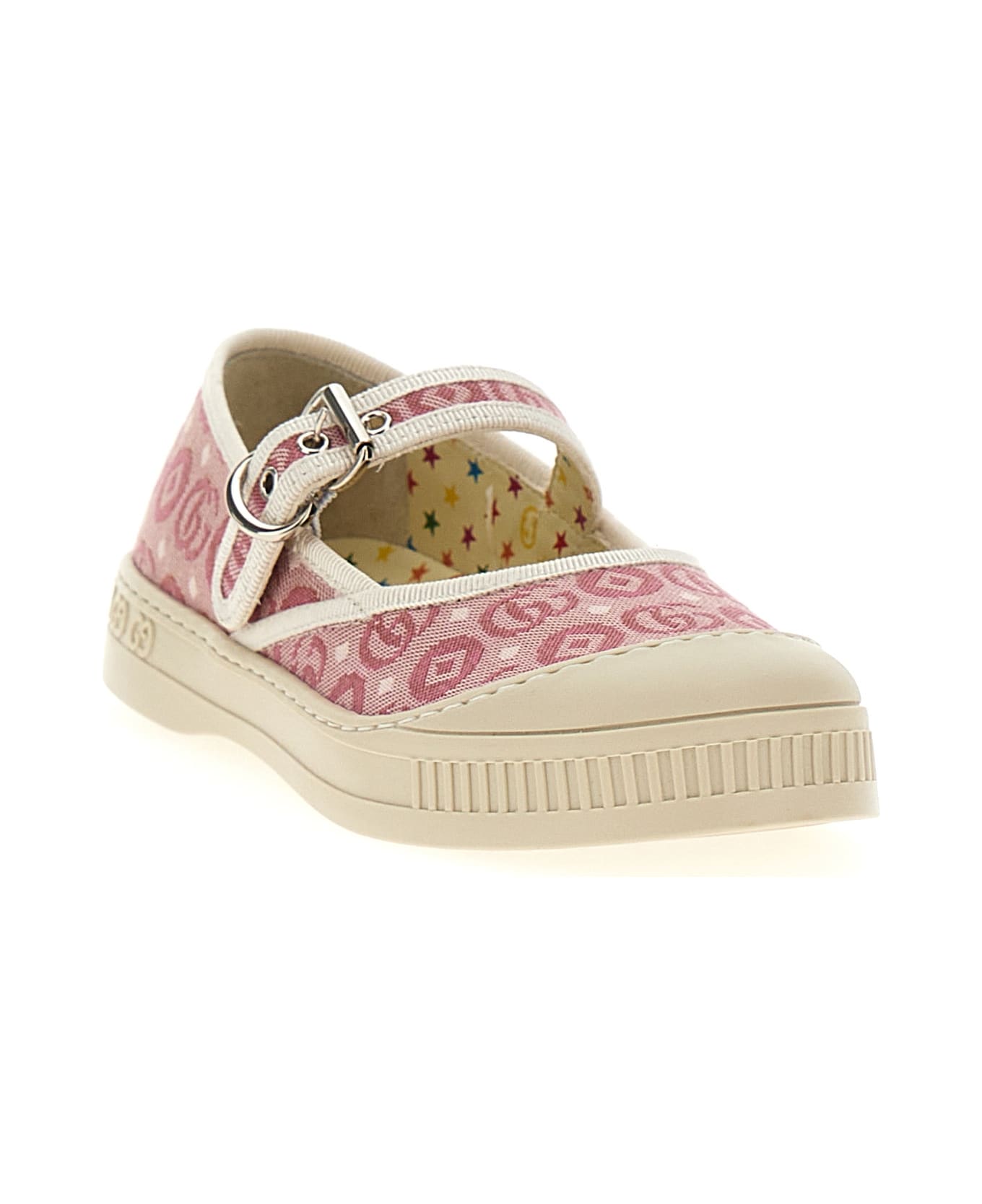Gucci Double G Ballet Flats - Pink