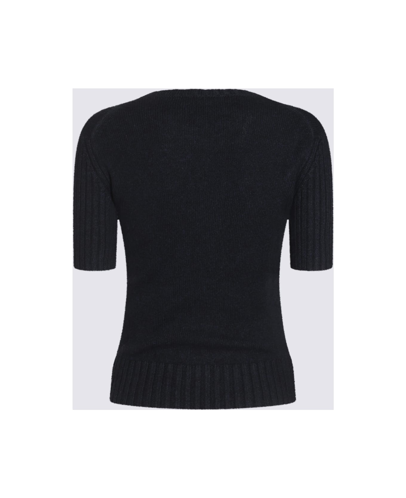 Khaite Blue Navy Wool Knitwear - Blue