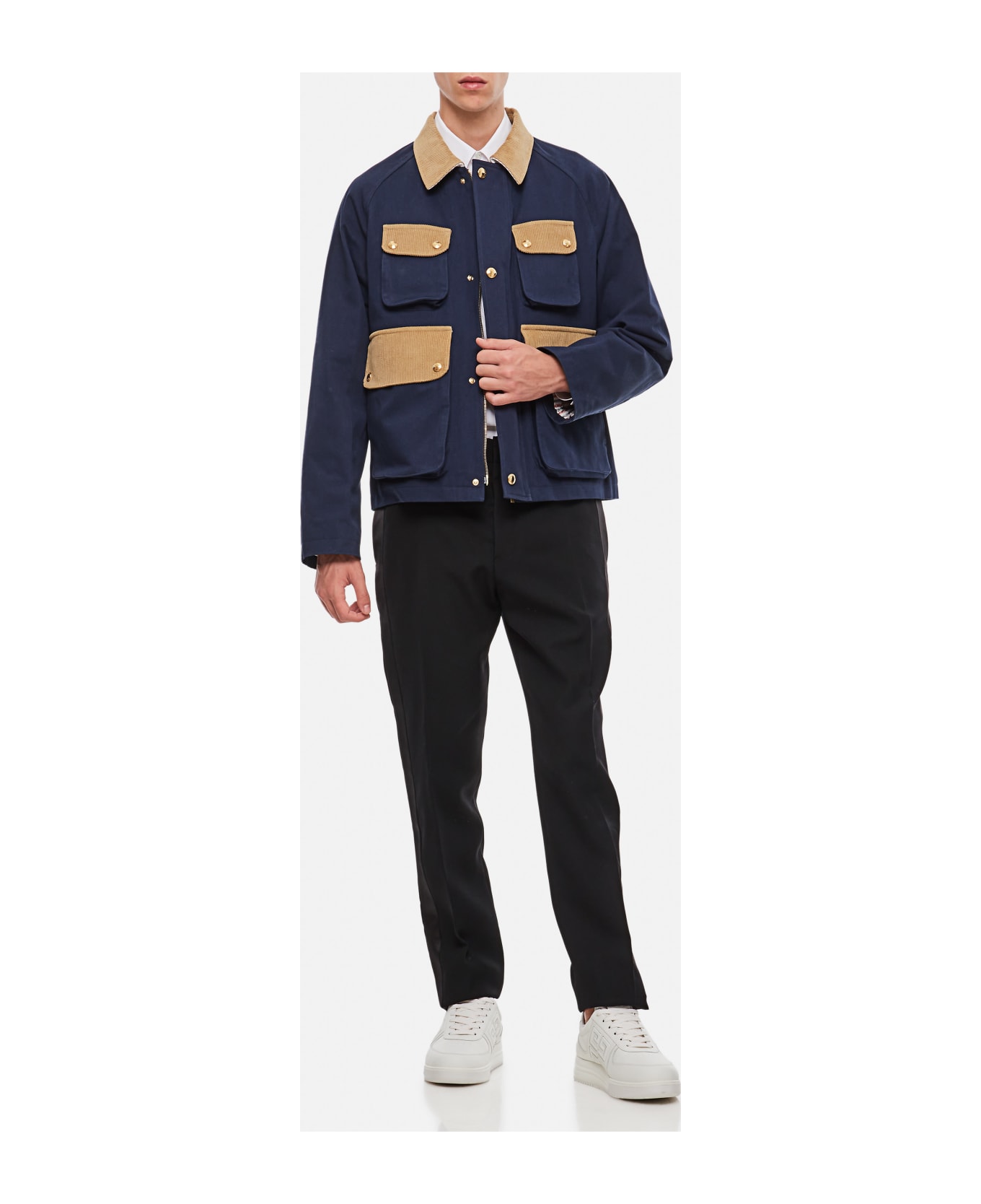 Thom Browne Relaxed Field Jacket - Blue