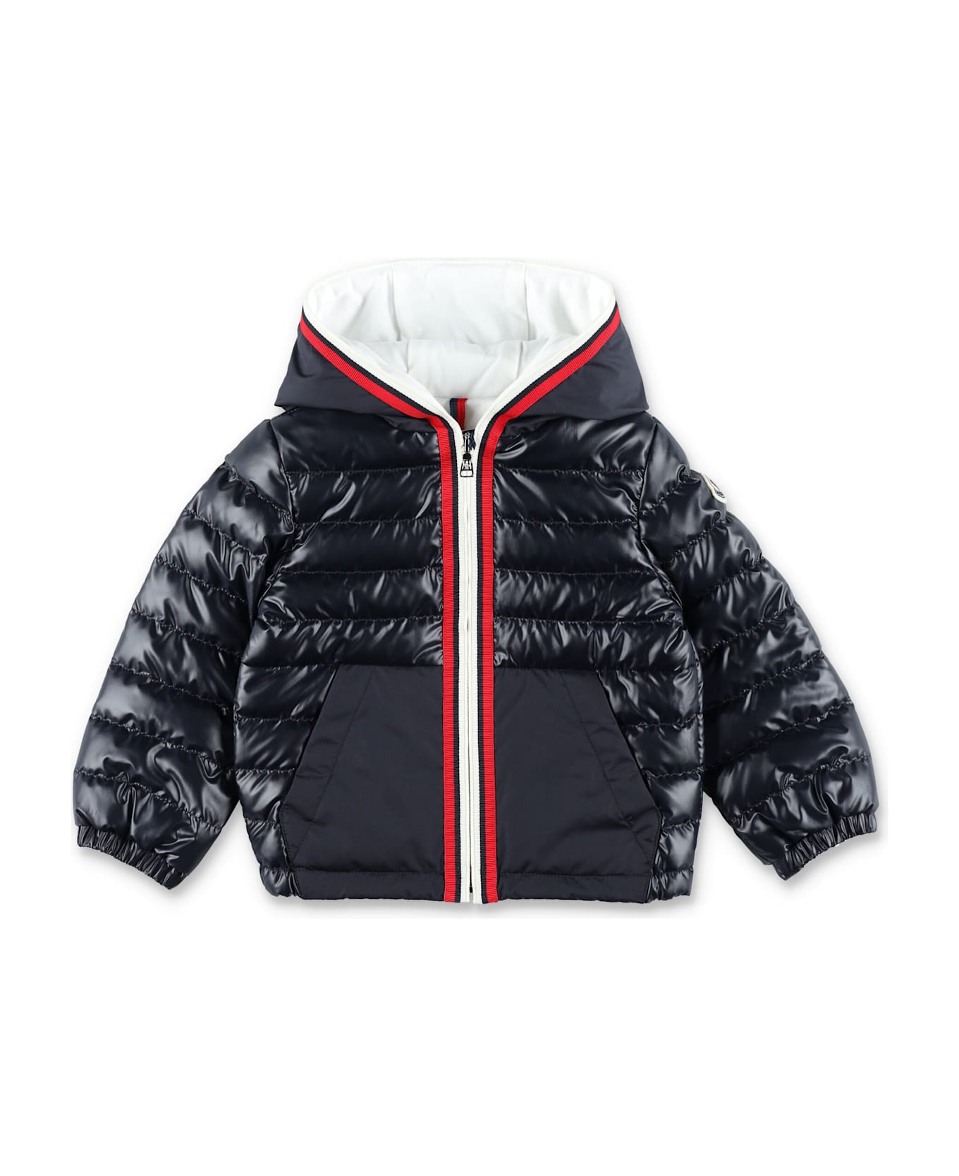 Moncler Kid - Klaas Hooded Down Jacket - Blu