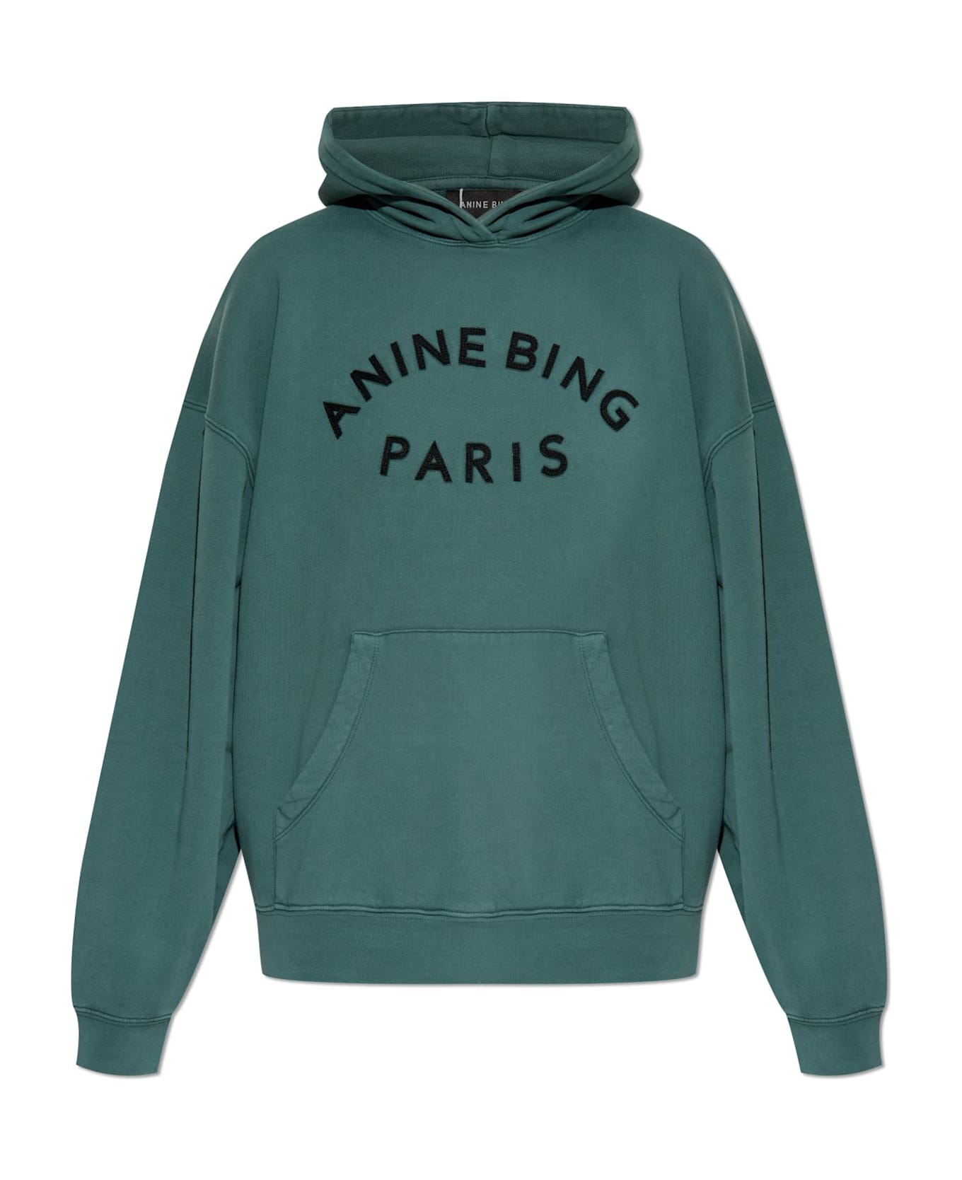 Anine Bing 'harvey' Sweatshirt - DARK GREEN