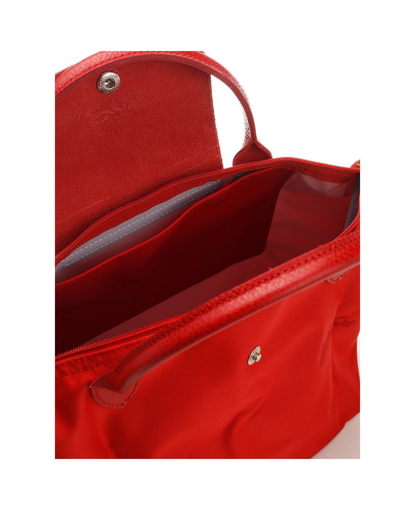Longchamp Le Pliage Small Top Handle Bag - Red