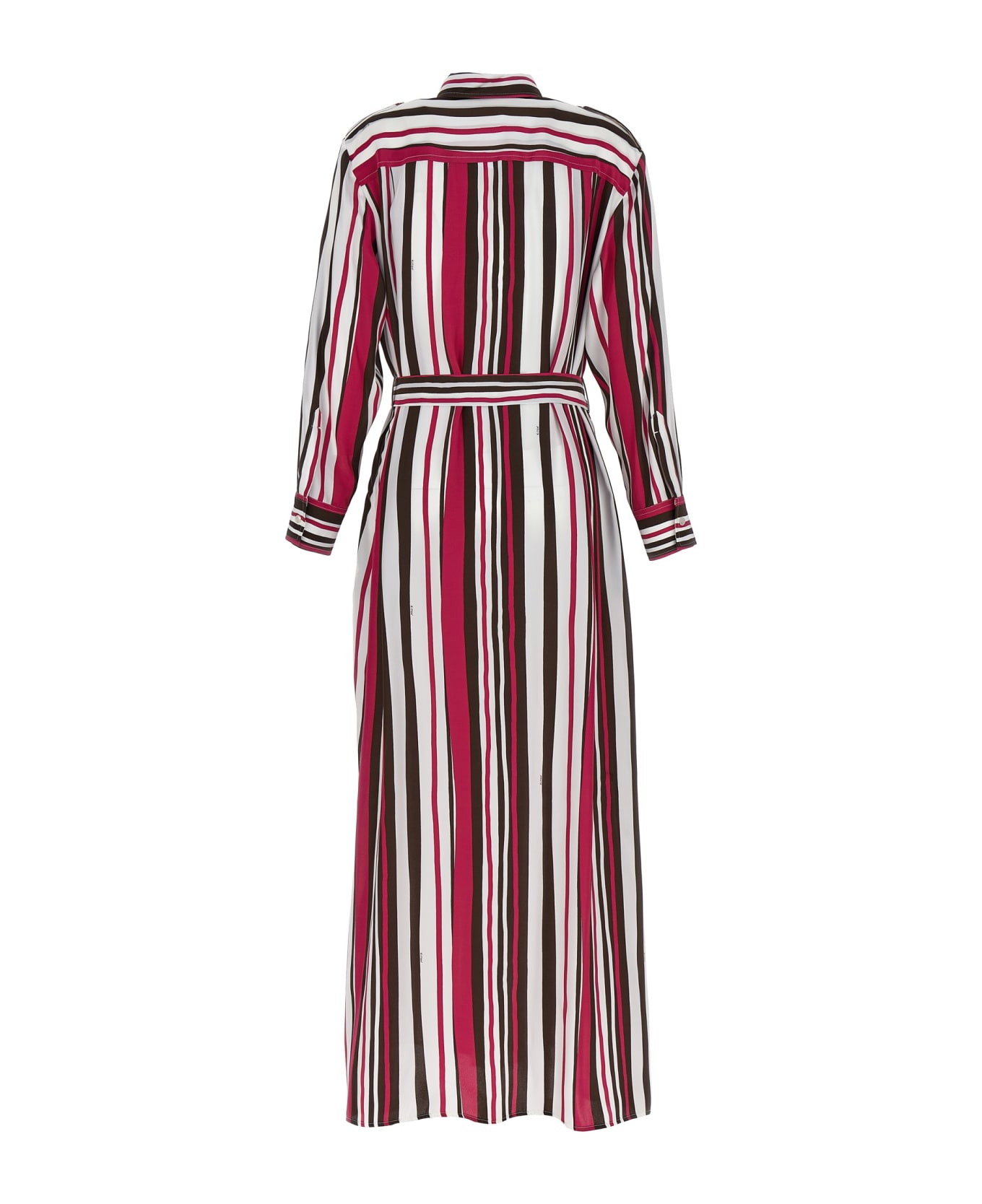 Kiton Striped Shirt Dress - Multicolor