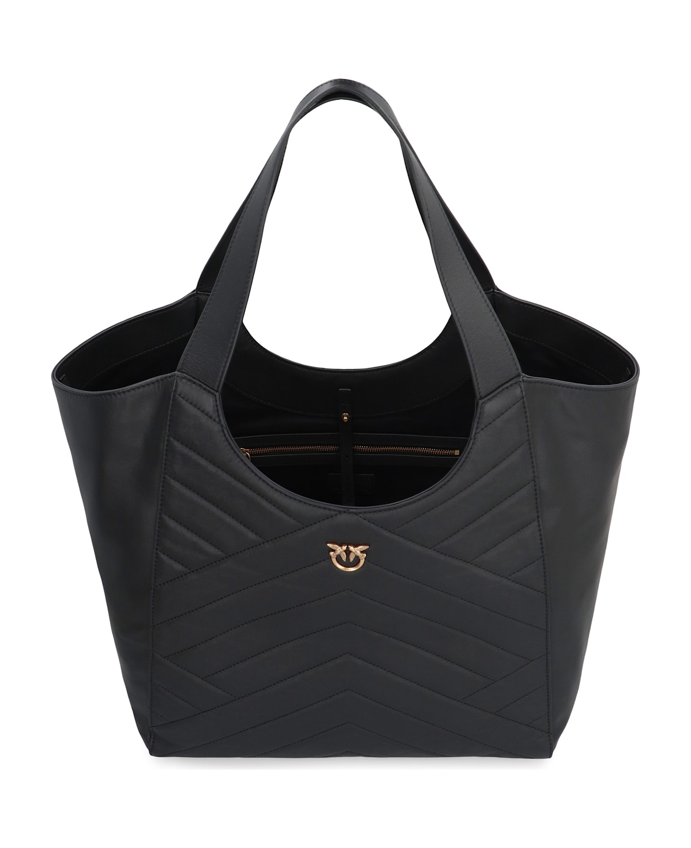 Pinko Puzzle Tote Bag - black