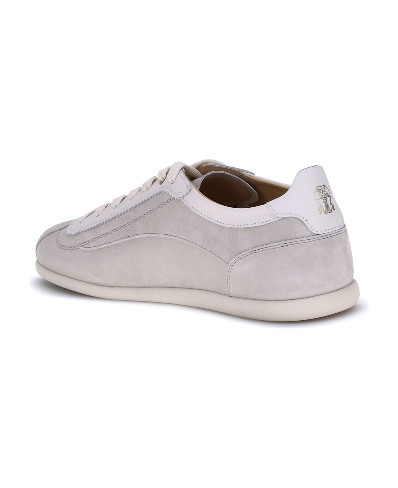 Brunello Cucinelli Suede Leather Sneakers