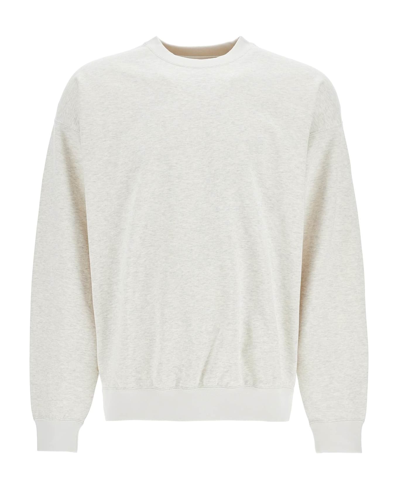 Y-3 Light Grey Soft Cotton And Polyester Sweatshirt - GREY (Grey)