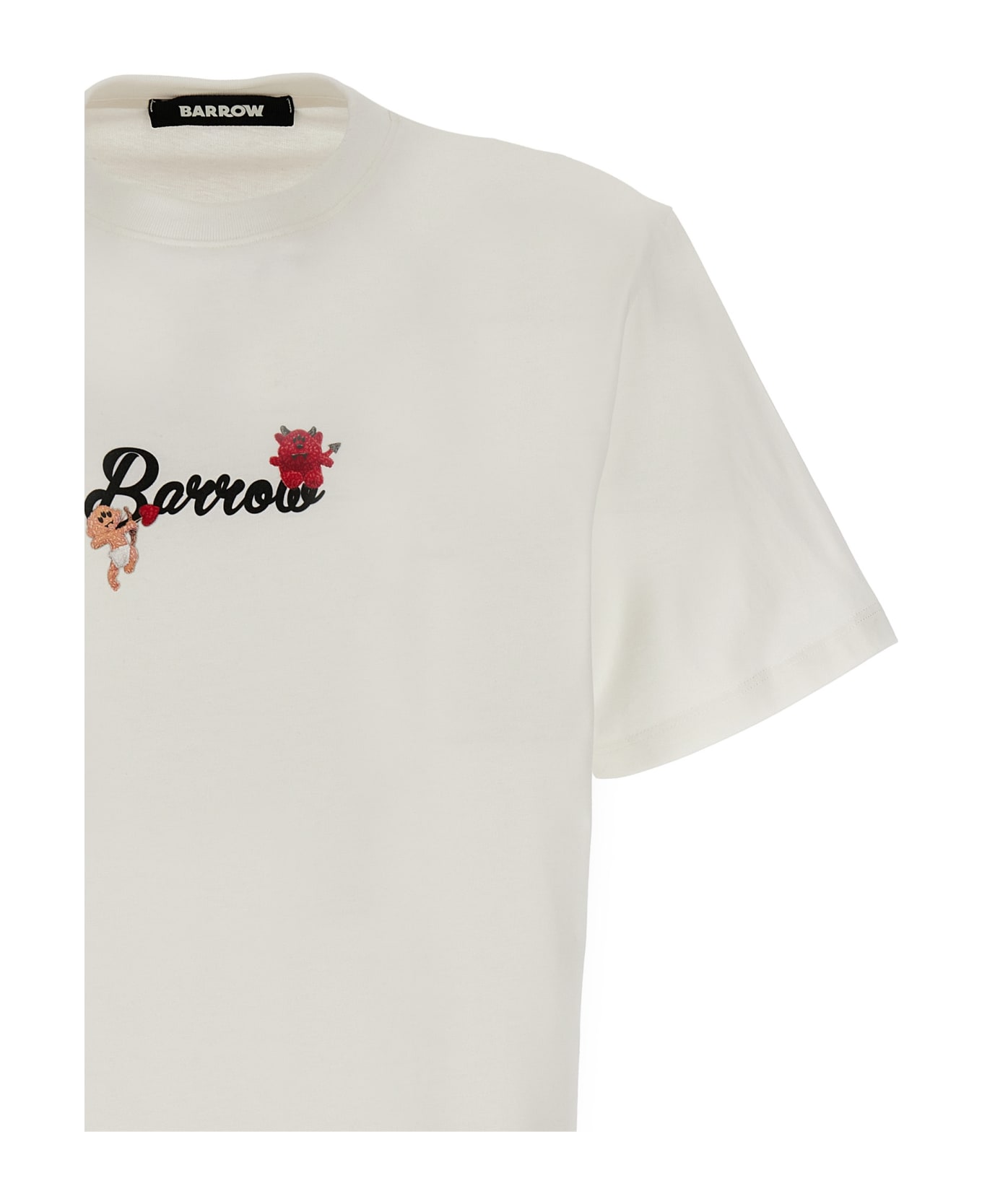 Barrow Printed T-shirt - Bianco