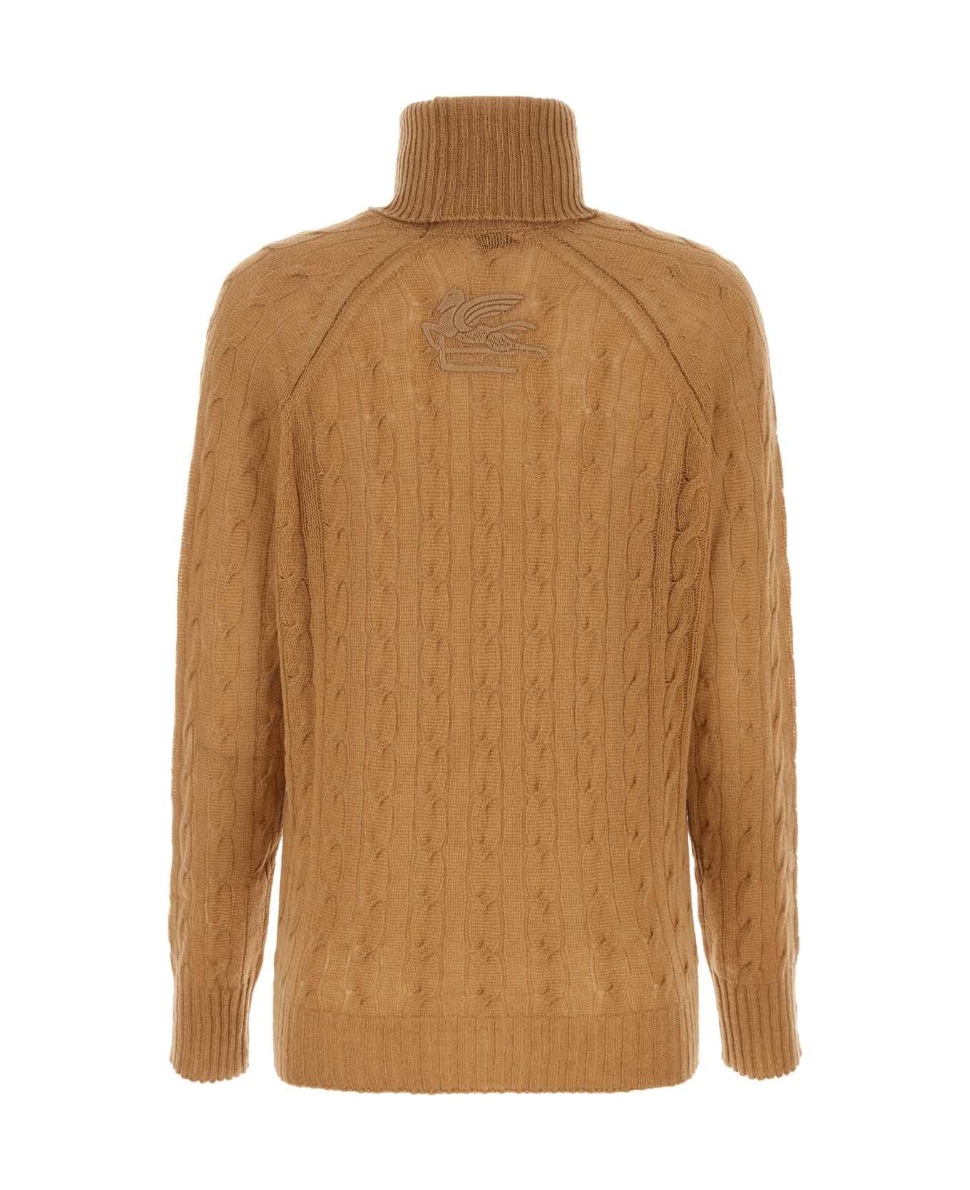 Etro Biscuit Cashmere Sweater - BEIGE