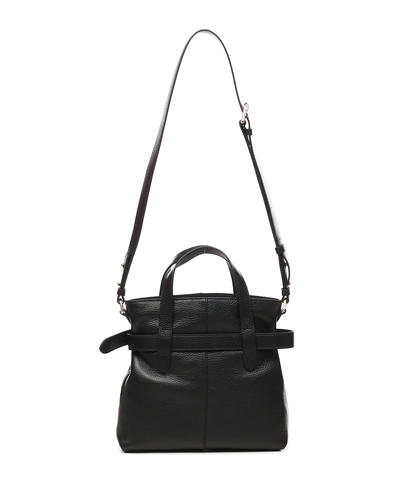 Coccinelle Bucket Bag With Buckle - Black