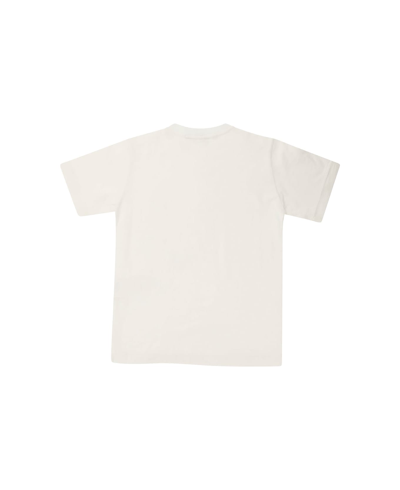 Stone Island Junior 801620147v0001 - Bianco Tシャツ＆ポロシャツ