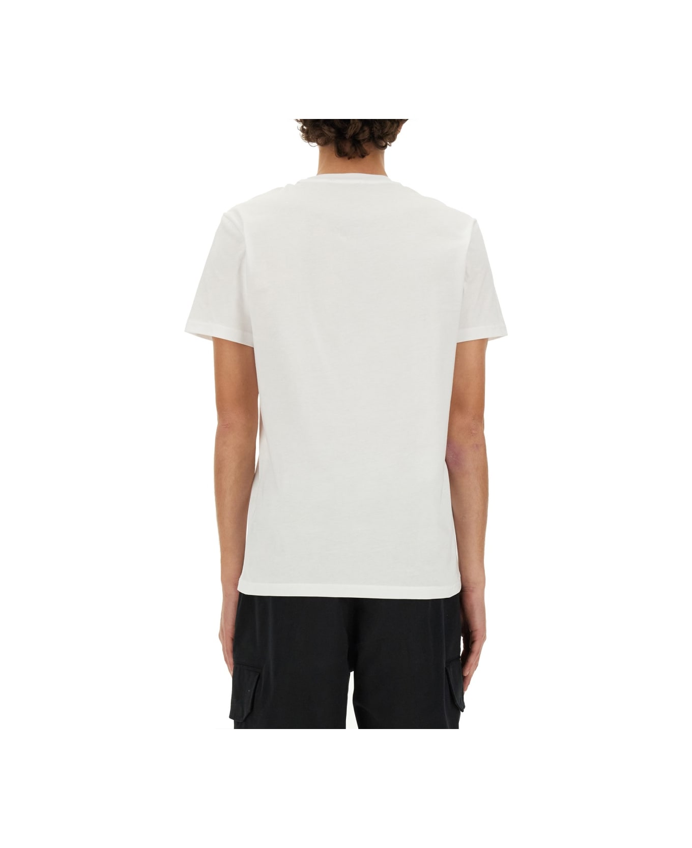 Moschino T-shirt Con Logo - WHITE シャツ