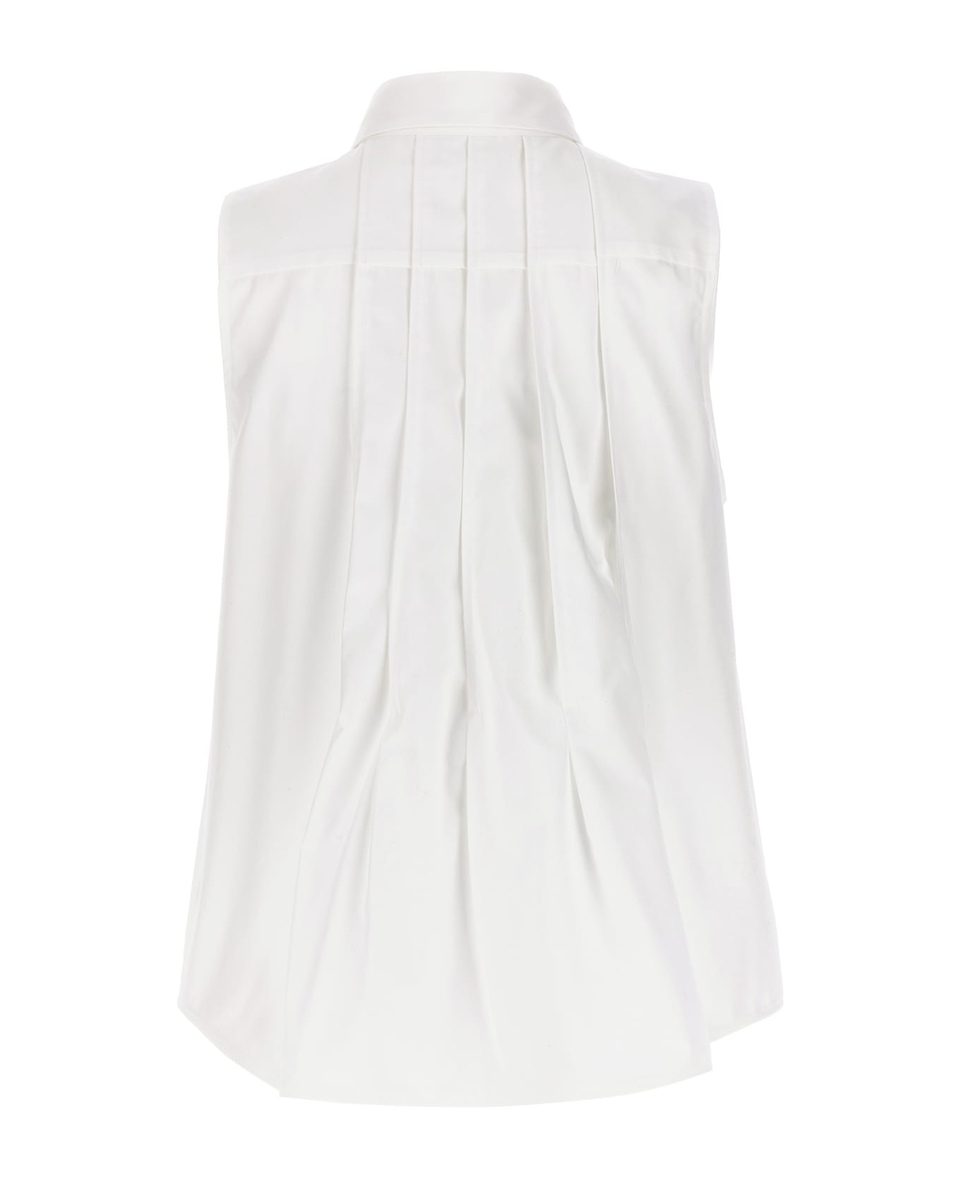 Sacai Sleeveless Shirt - White シャツ