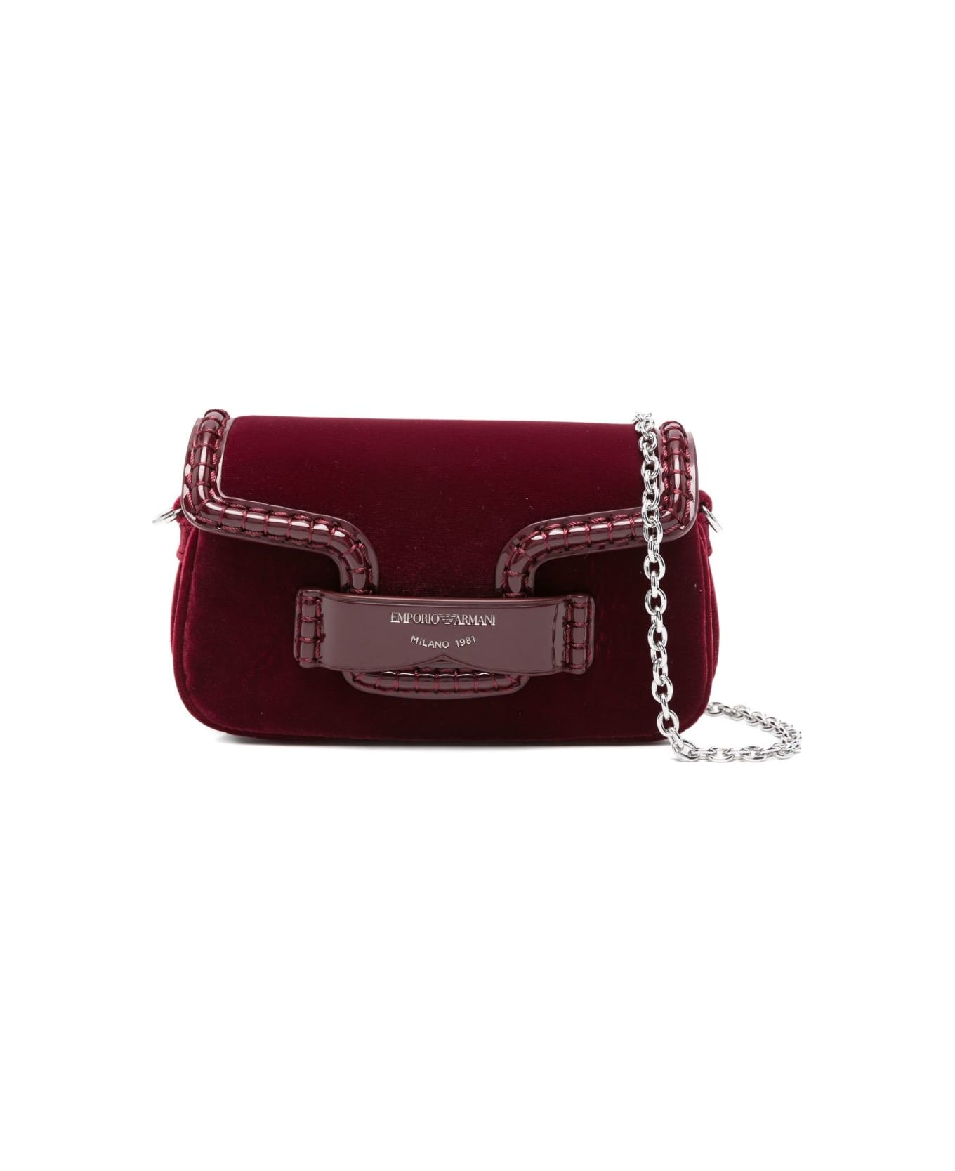 Emporio Armani Shoulder Bag - Red