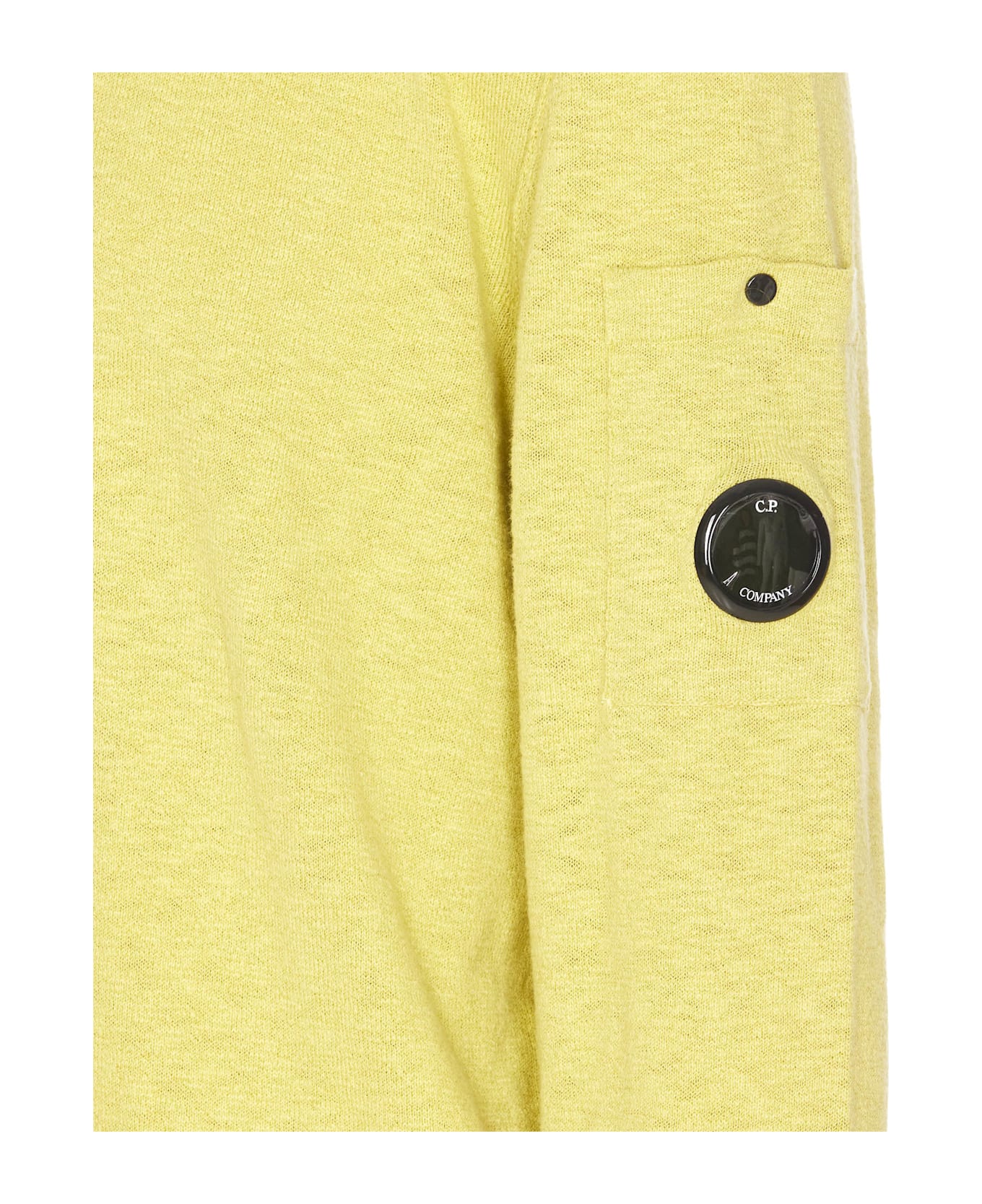 C.P. Company Logo Sweater - Yellow