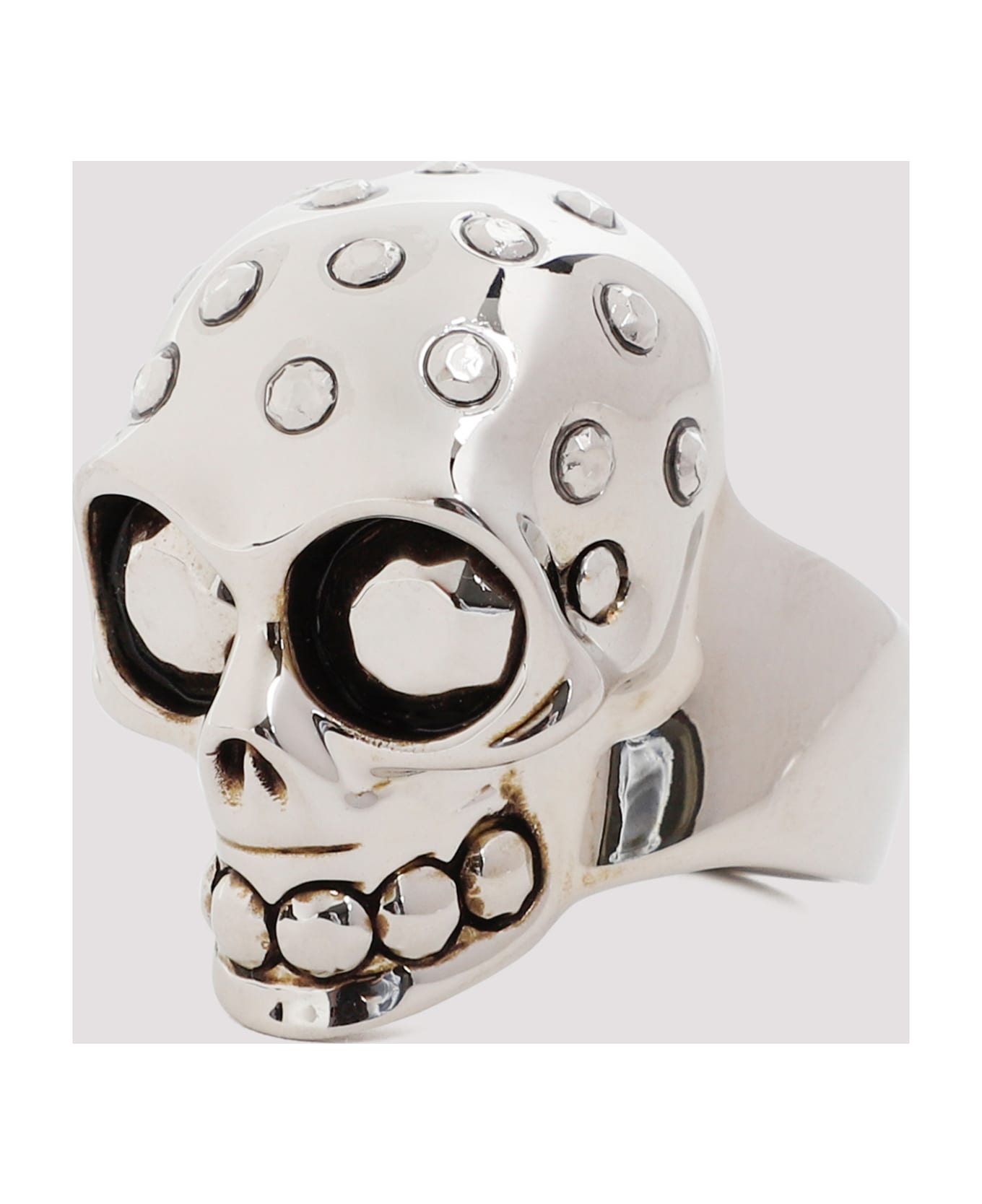 Alexander McQueen Skull Ring - Gold