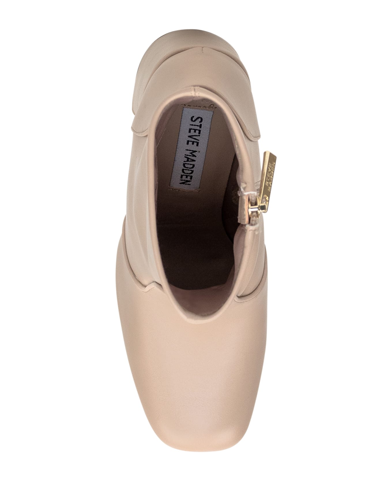 Steve Madden Boot With Heel - NATURAL