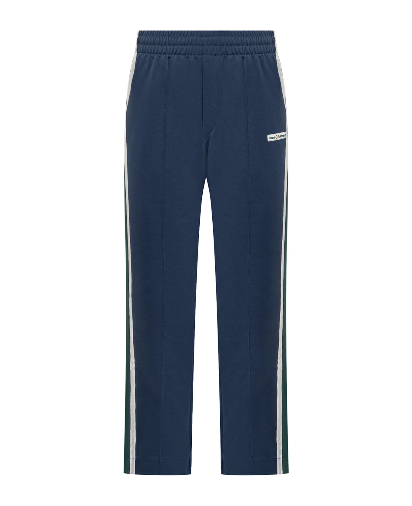 Casablanca Mesh Tape Track Pants - NAVY