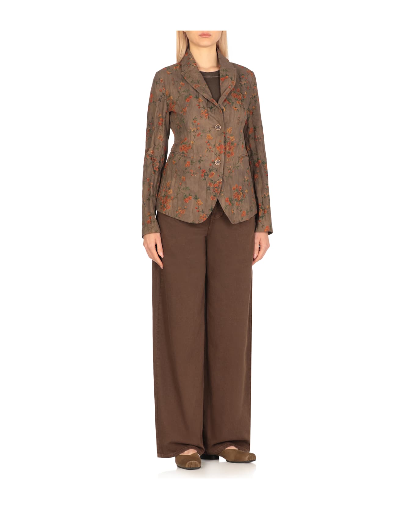 Uma Wang Cotton Blazer - Grey